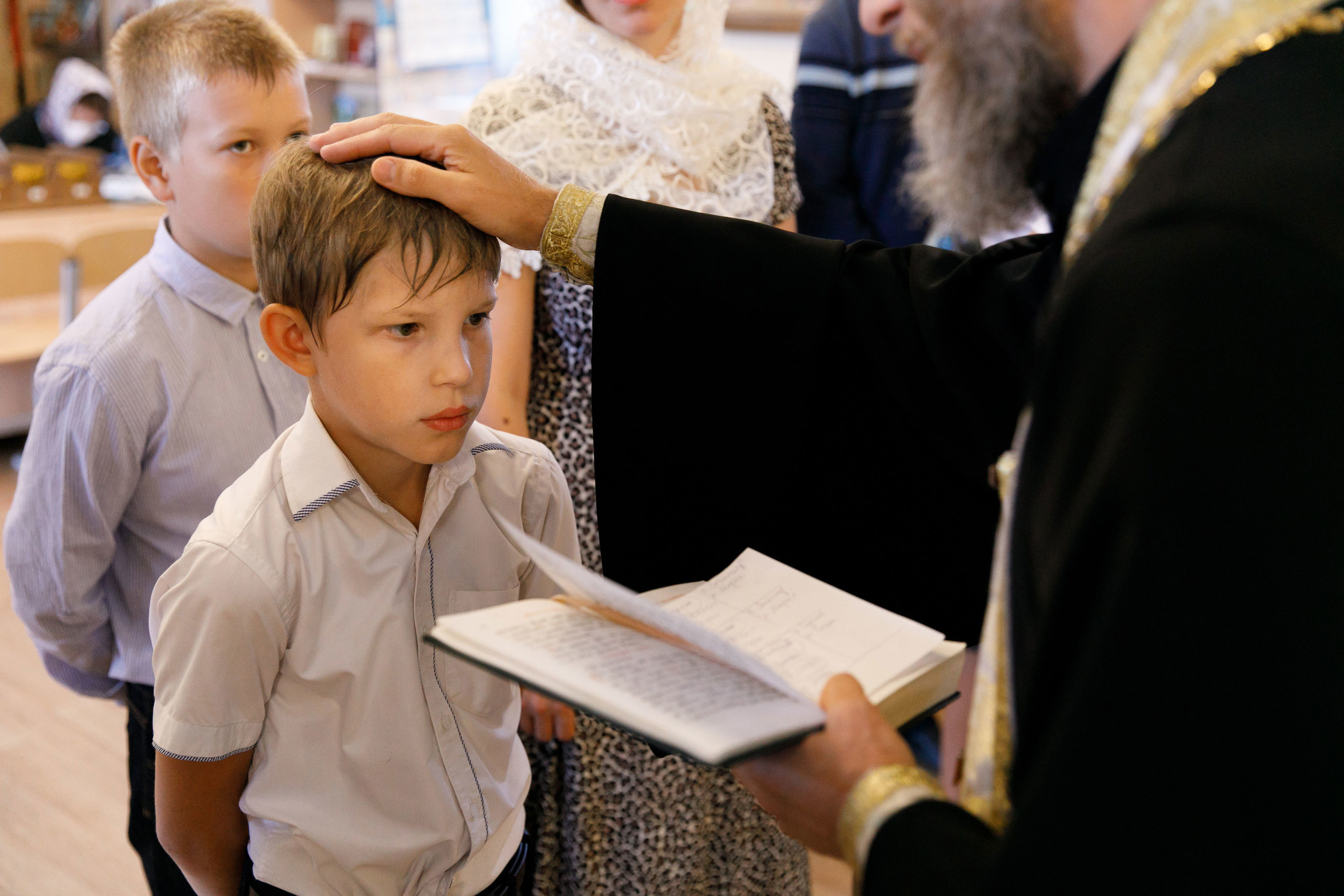 Крещение Игната и Елисея. Свадебный, семейный и школьный фотограф в Сызрани Максим Баталов