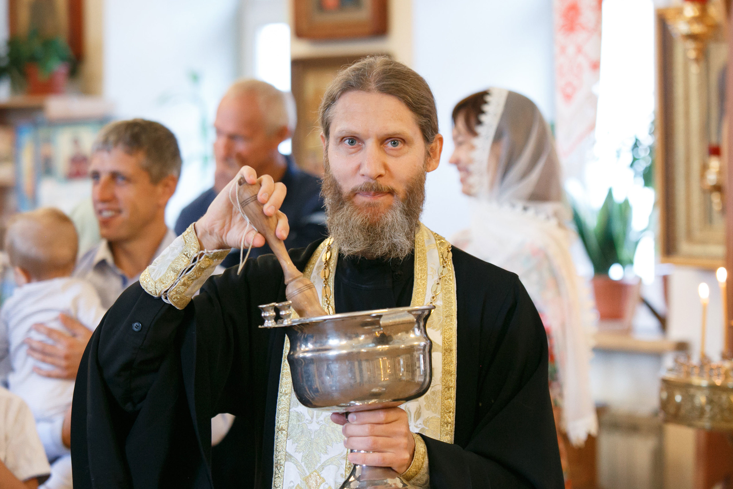 Крещение Игната и Елисея. Свадебный, семейный и школьный фотограф в Сызрани Максим Баталов