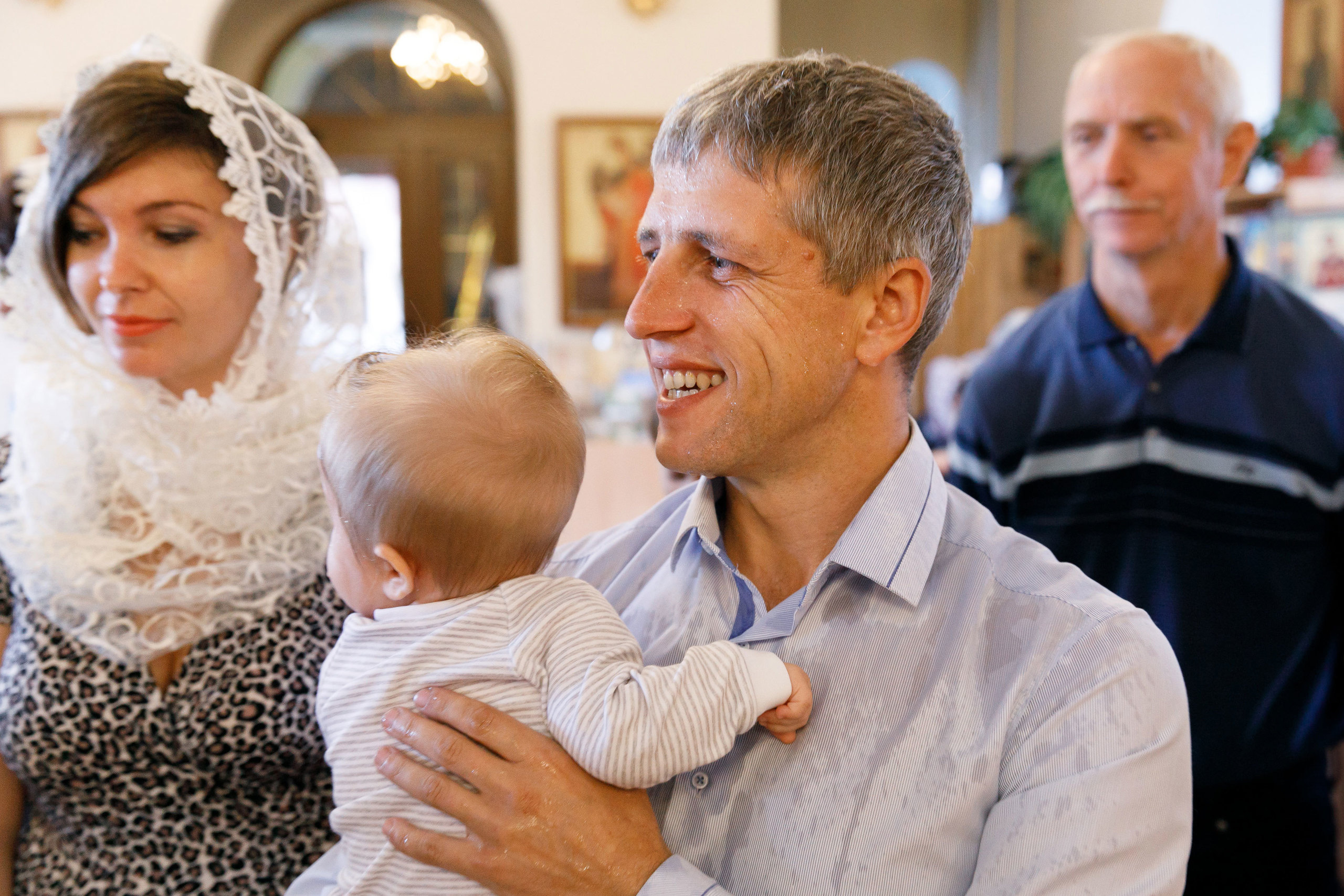Крещение Игната и Елисея. Свадебный, семейный и школьный фотограф в Сызрани Максим Баталов