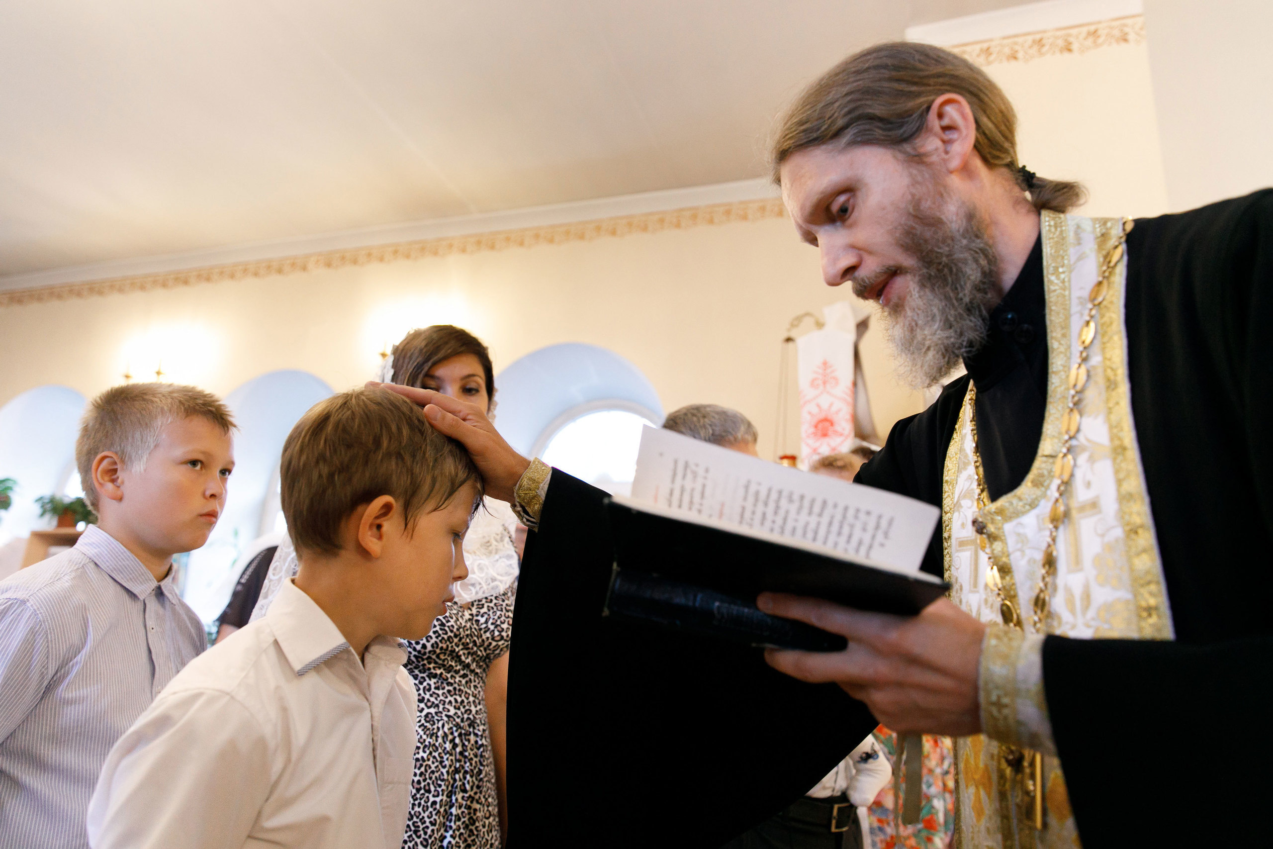 Крещение Игната и Елисея. Свадебный, семейный и школьный фотограф в Сызрани Максим Баталов