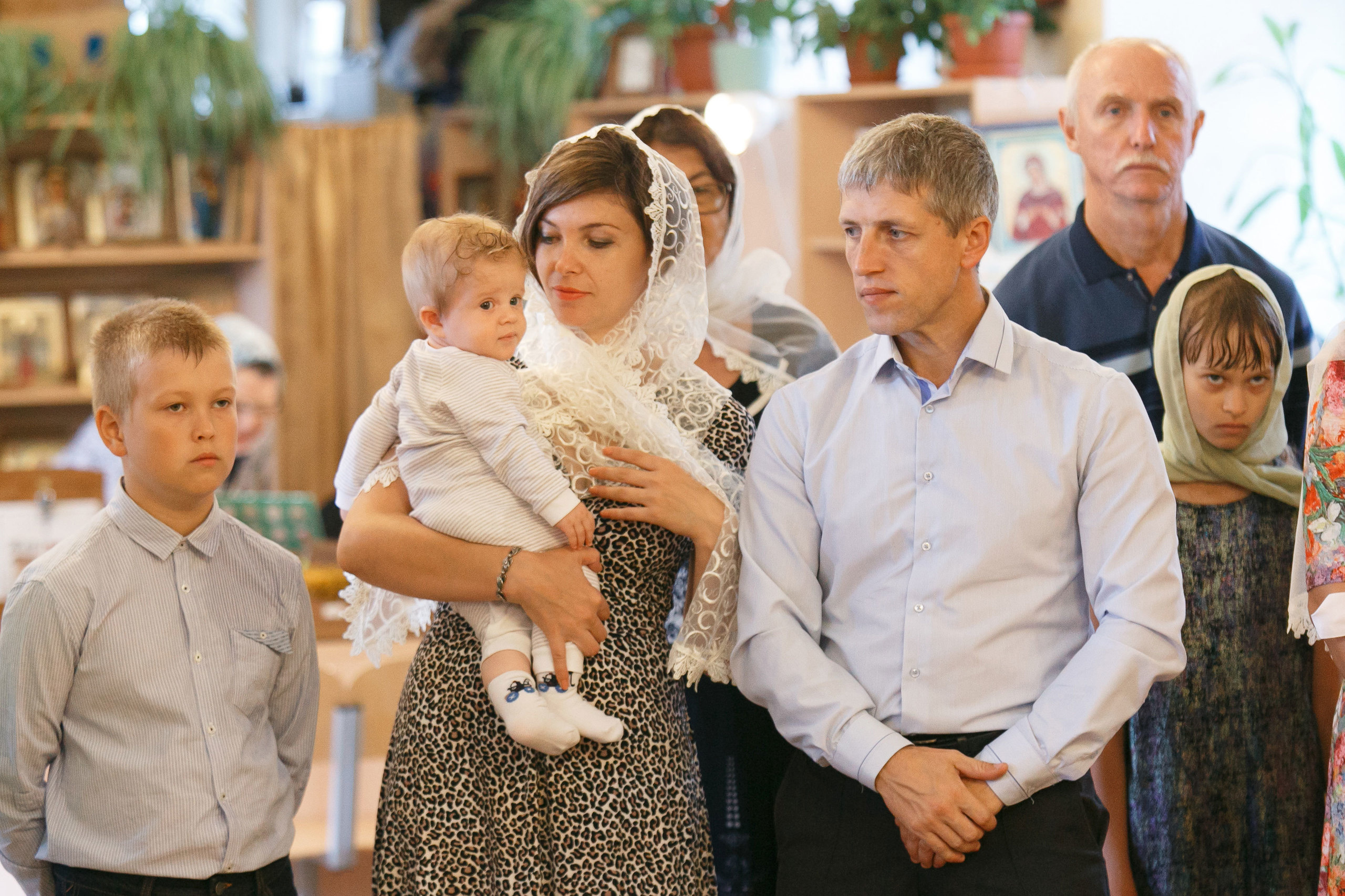 Крещение Игната и Елисея. Свадебный, семейный и школьный фотограф в Сызрани Максим Баталов