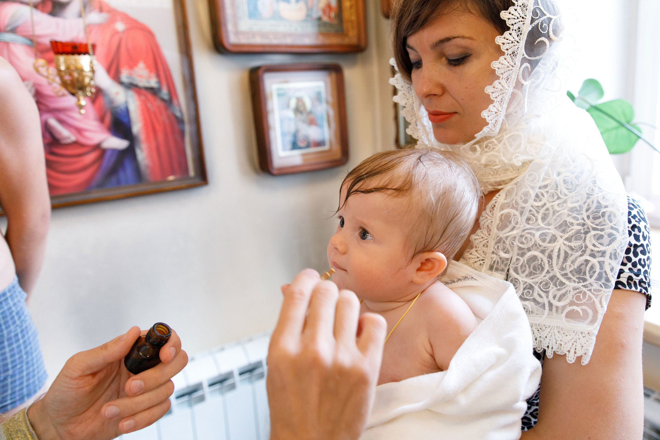 Крещение Игната и Елисея. Свадебный, семейный и школьный фотограф в Сызрани Максим Баталов