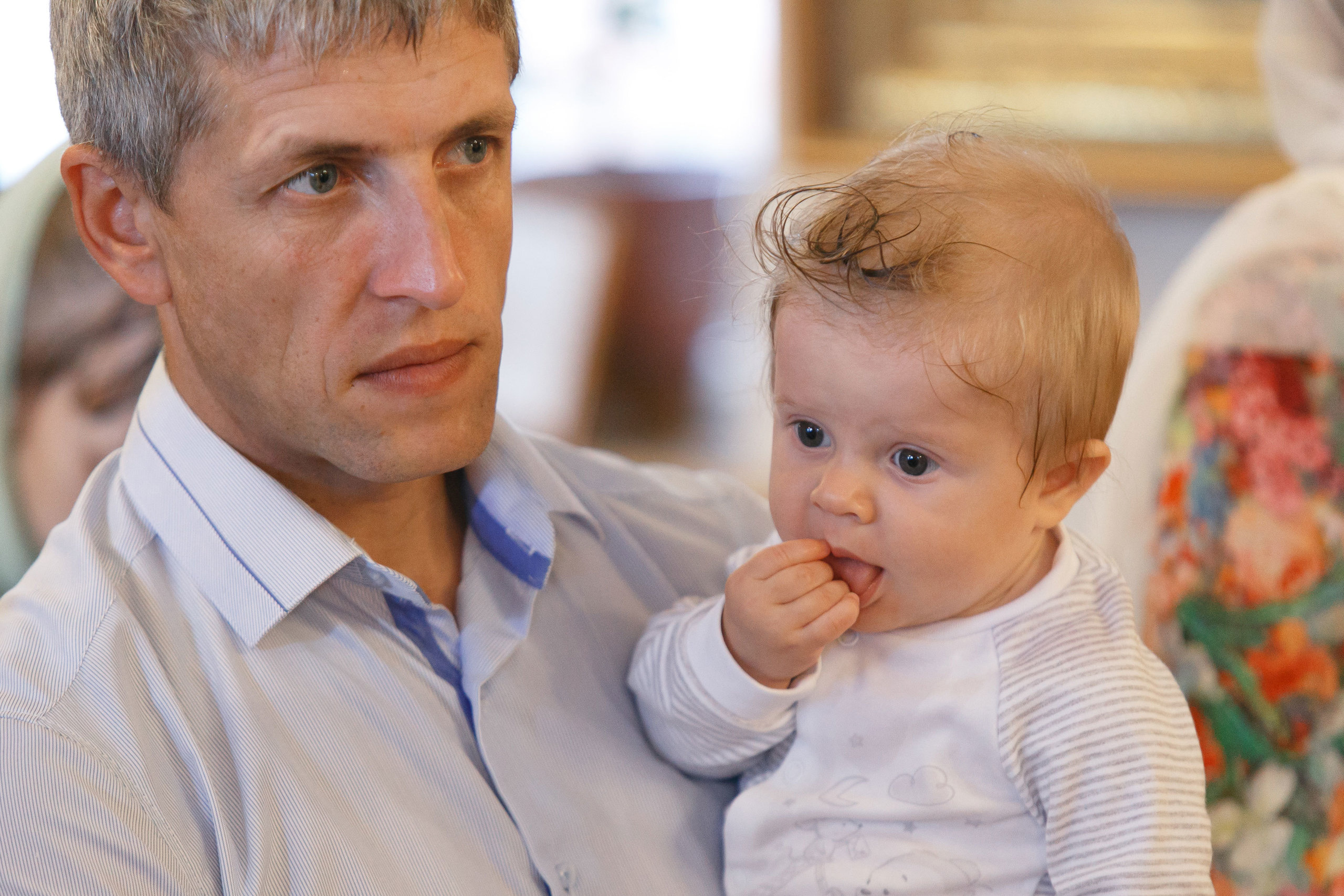 Крещение Игната и Елисея. Свадебный, семейный и школьный фотограф в Сызрани Максим Баталов