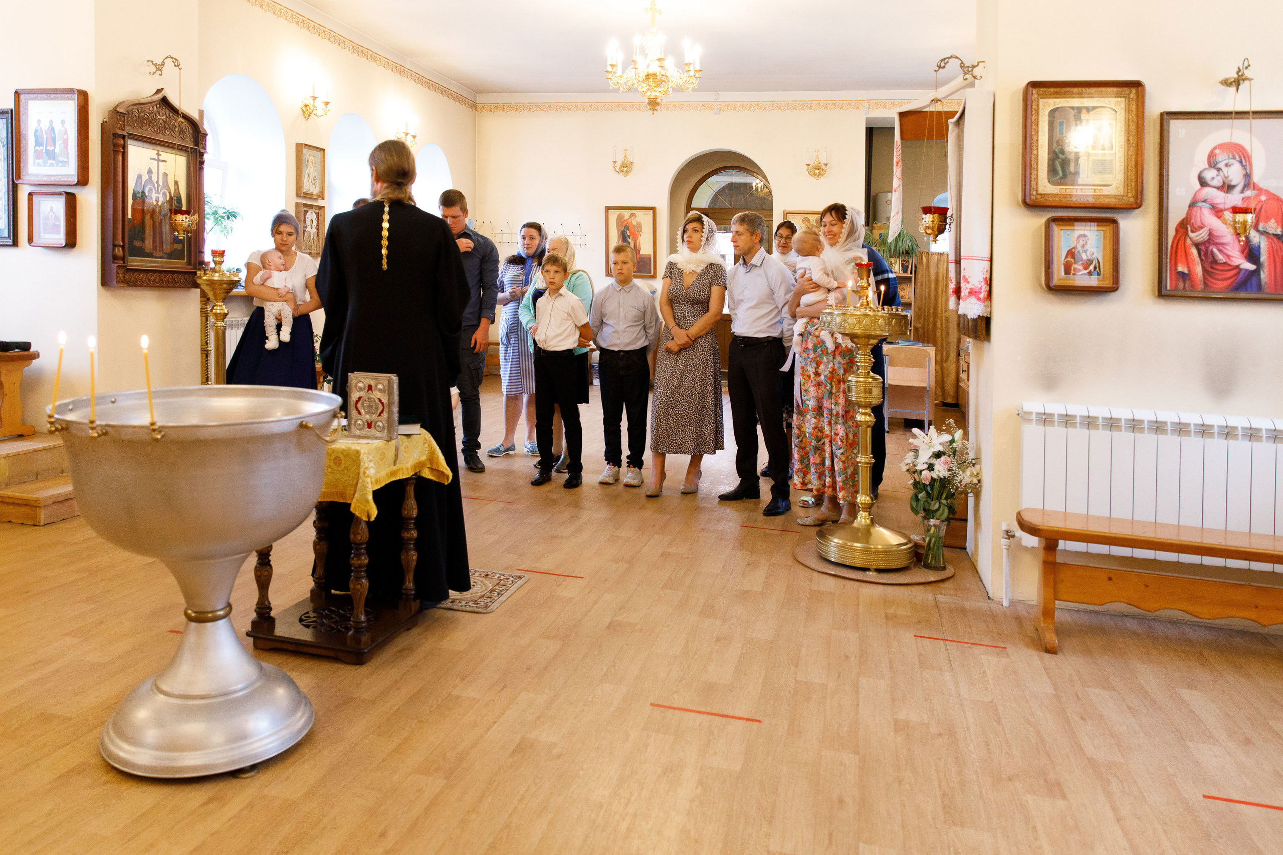 Крещение Игната и Елисея. Свадебный, семейный и школьный фотограф в Сызрани Максим Баталов