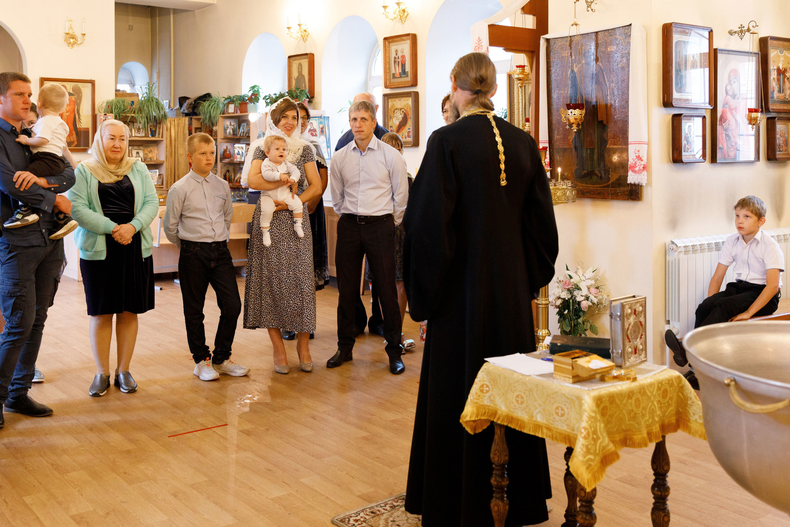 Крещение Игната и Елисея. Свадебный, семейный и школьный фотограф в Сызрани Максим Баталов
