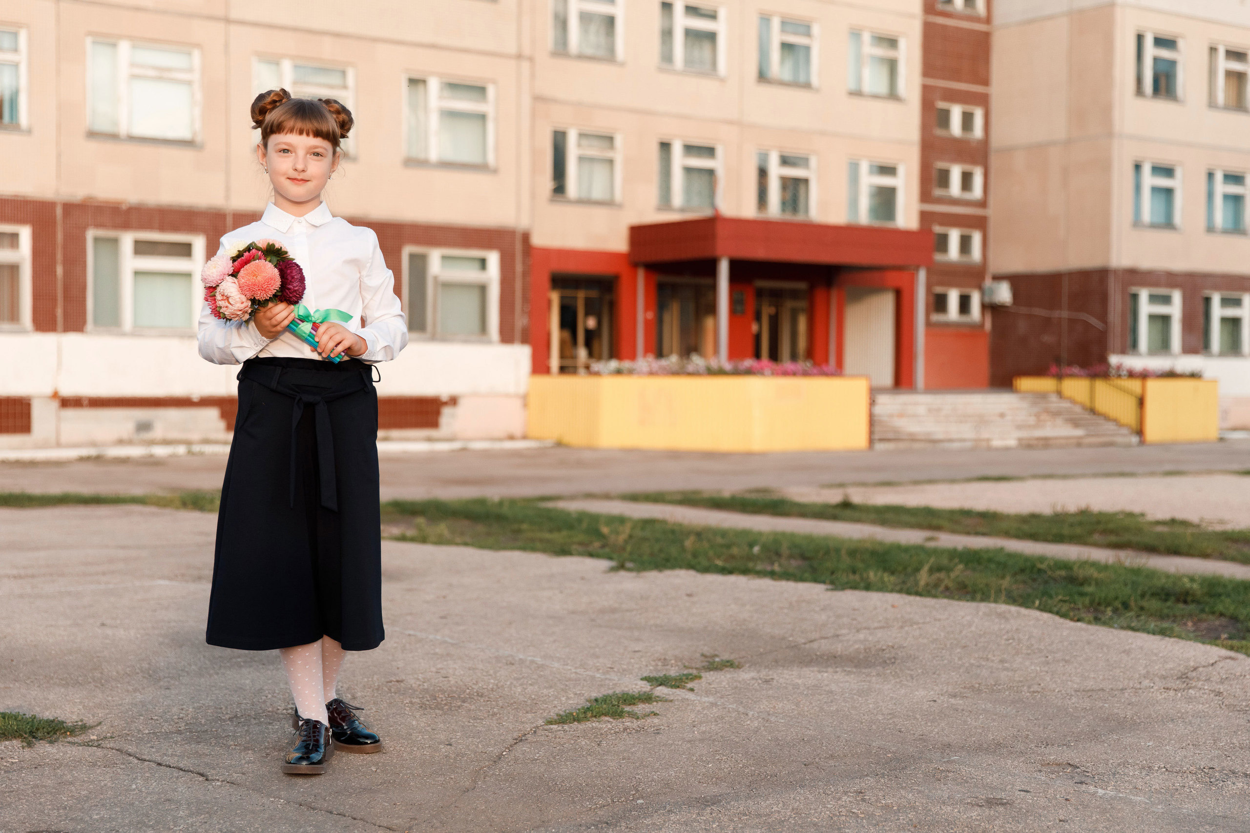 Арина 1 сентября. Свадебный, семейный и школьный фотограф в Сызрани Максим Баталов