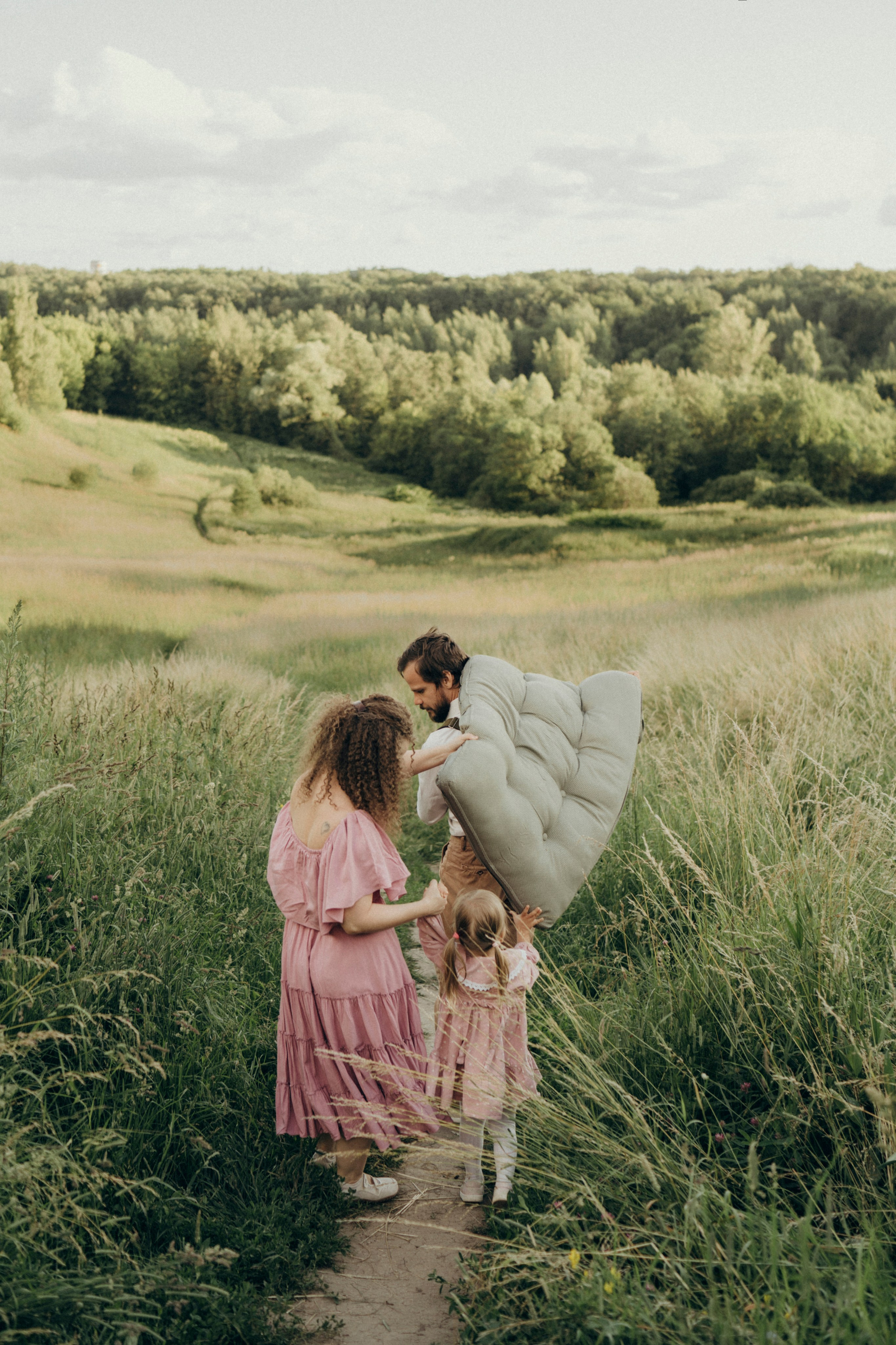 Закатная история. Семейный фотограф в Москве Елена Гильманова