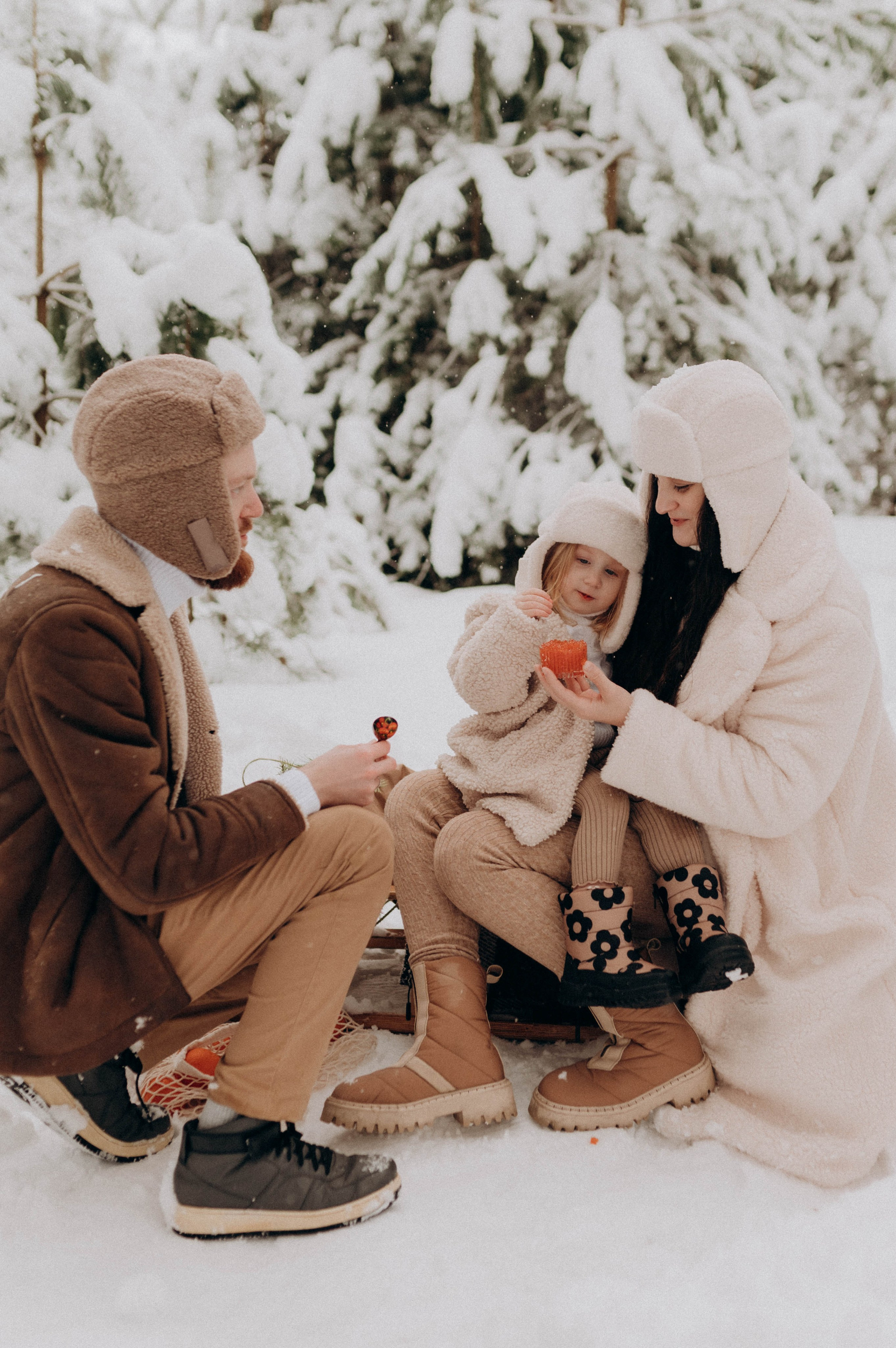 Зима. Семейный фотограф Нагорнова Виктория