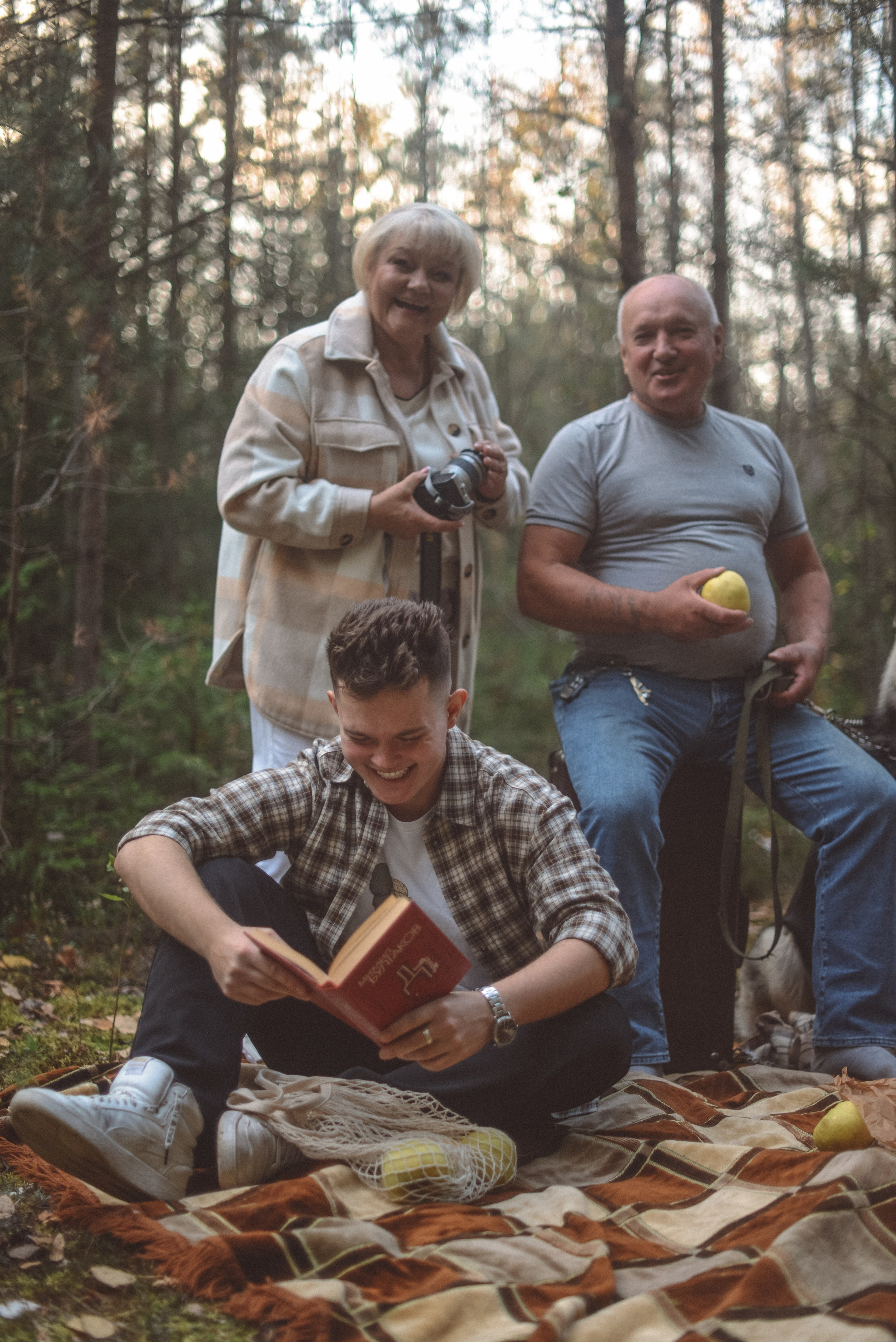 Одним осенним днем. Семейный и детский фотограф в Москве Князева Диана