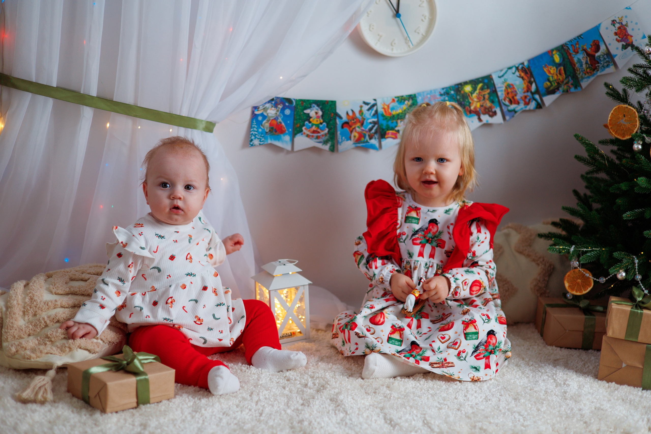 Поля и Ариша с родителями. Семейный и детский фотограф в Михайловке Татьяна Лестьева