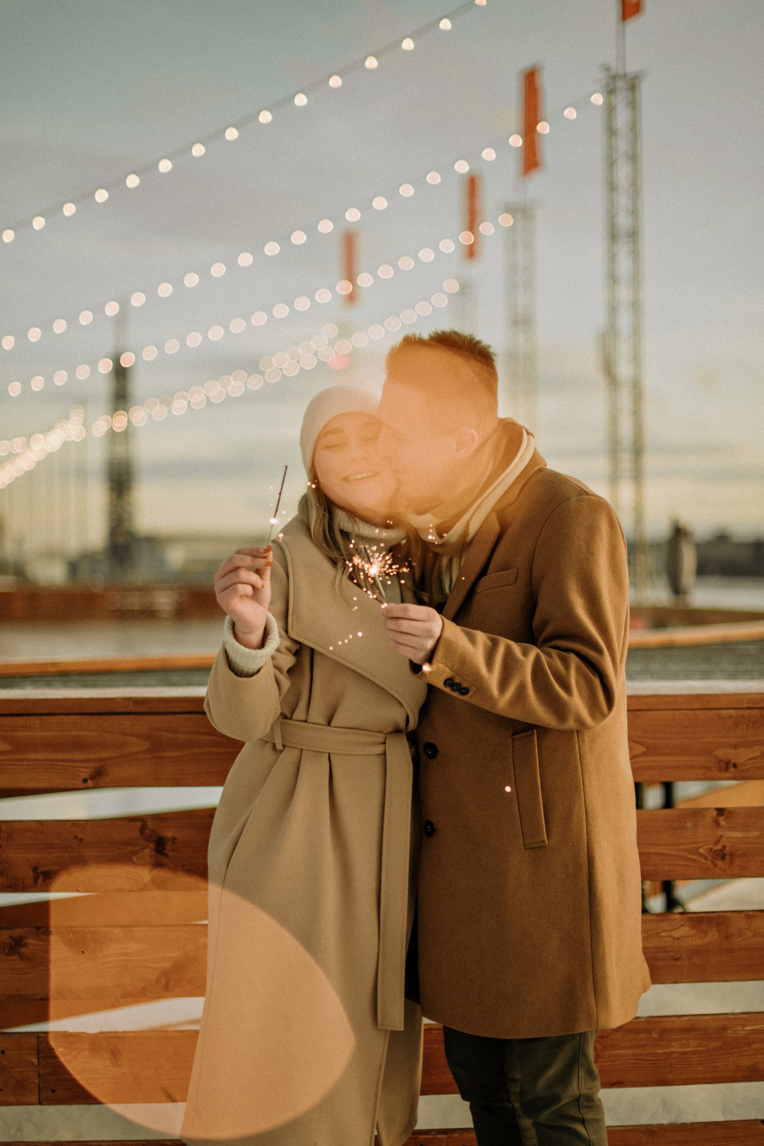 Лиза и Антон. Каток. Свадебный фотограф в Санкт-Петербурге София Шубик