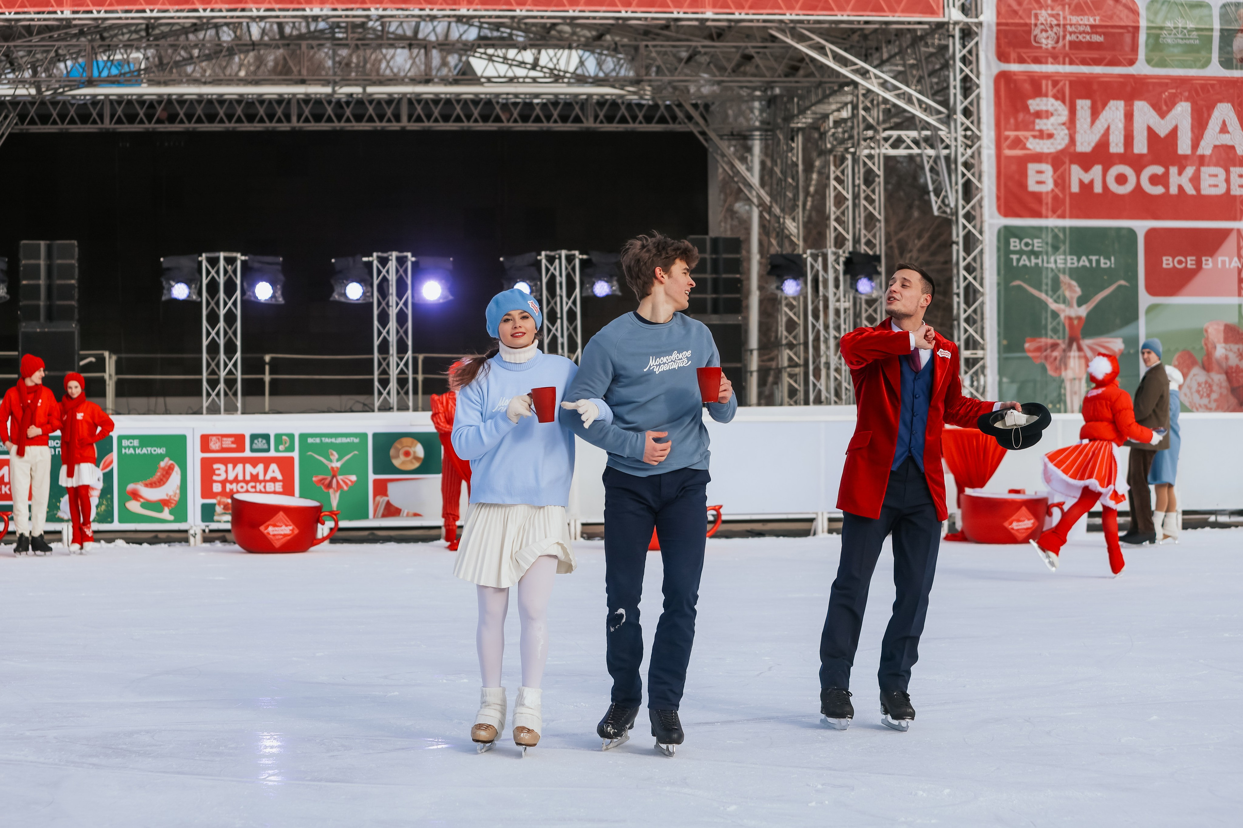 Ледовое шоу Сокольники Московское Чаепитие. Фотограф и видеограф Анна Домашенко