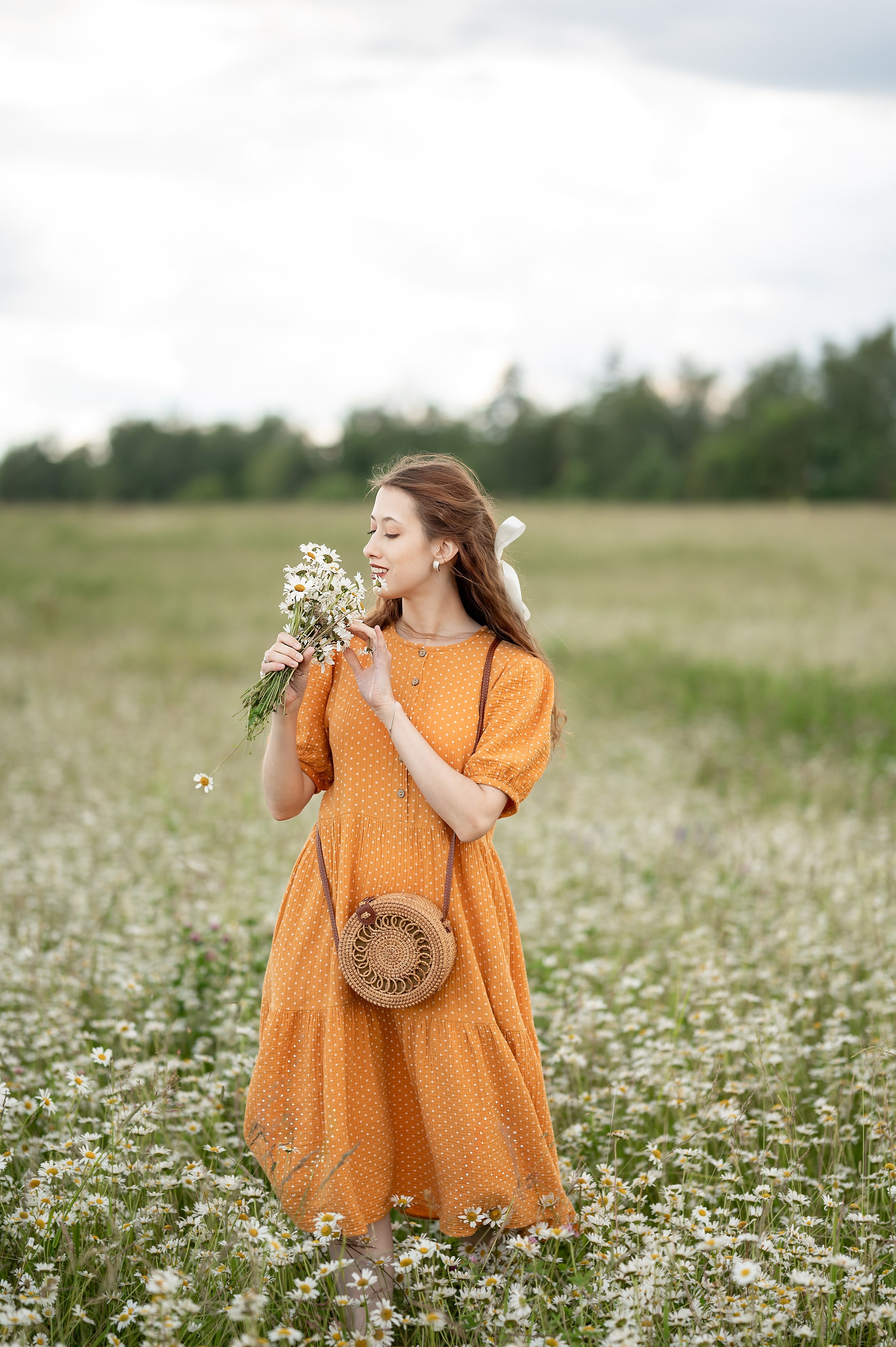 Ромашковое поле. Детский и семейный фотограф г. Москва Оксана Катаджи
