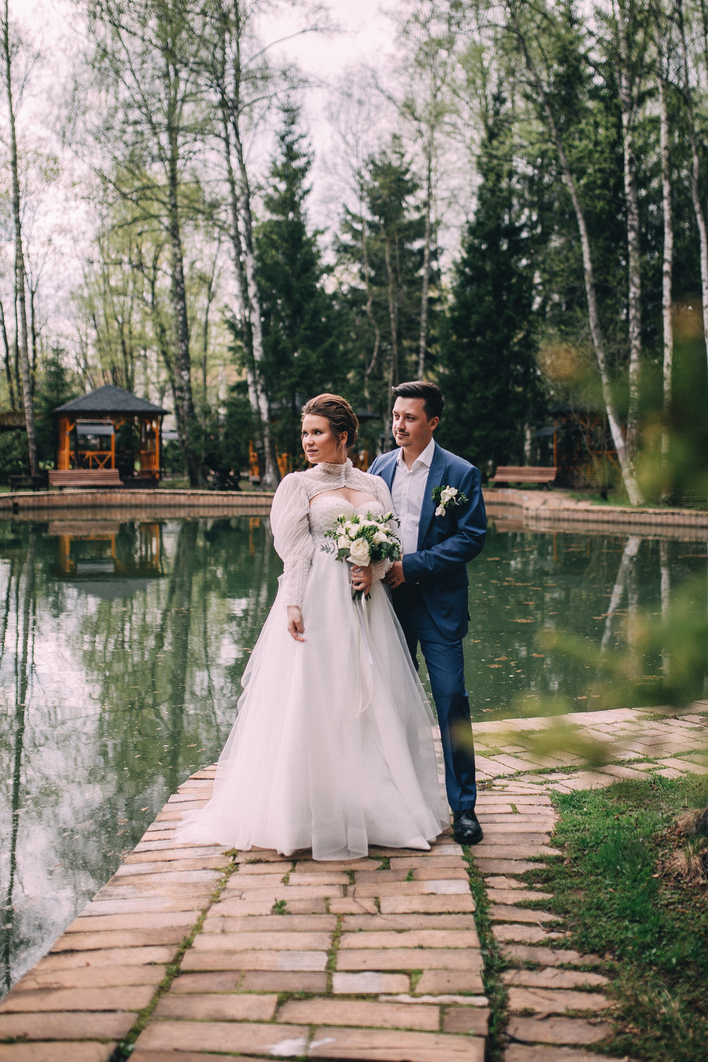 Свадьба Ани и Андрея за городом. Фотограф Дарья Воскресенская в Москве