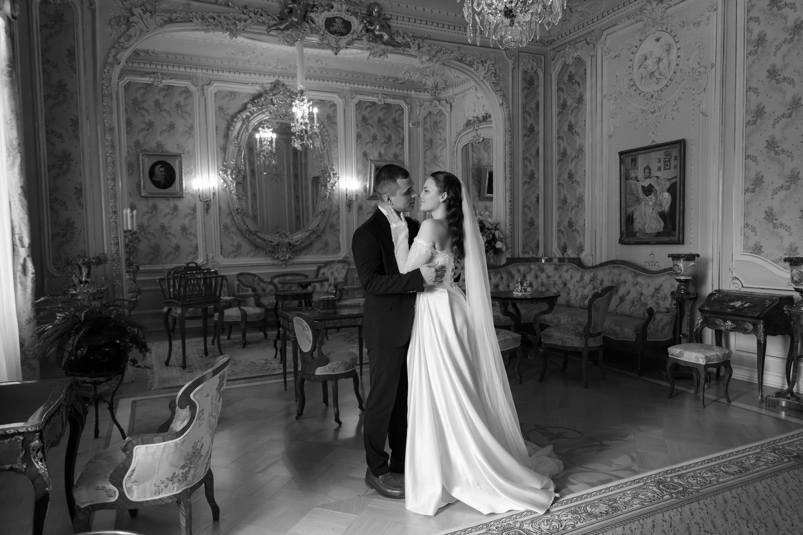 Свадебная фотосессия в Юсуповском дворце. Семейный и свадебный фотограф в Санкт-Петербурге Татьяна Швыкова