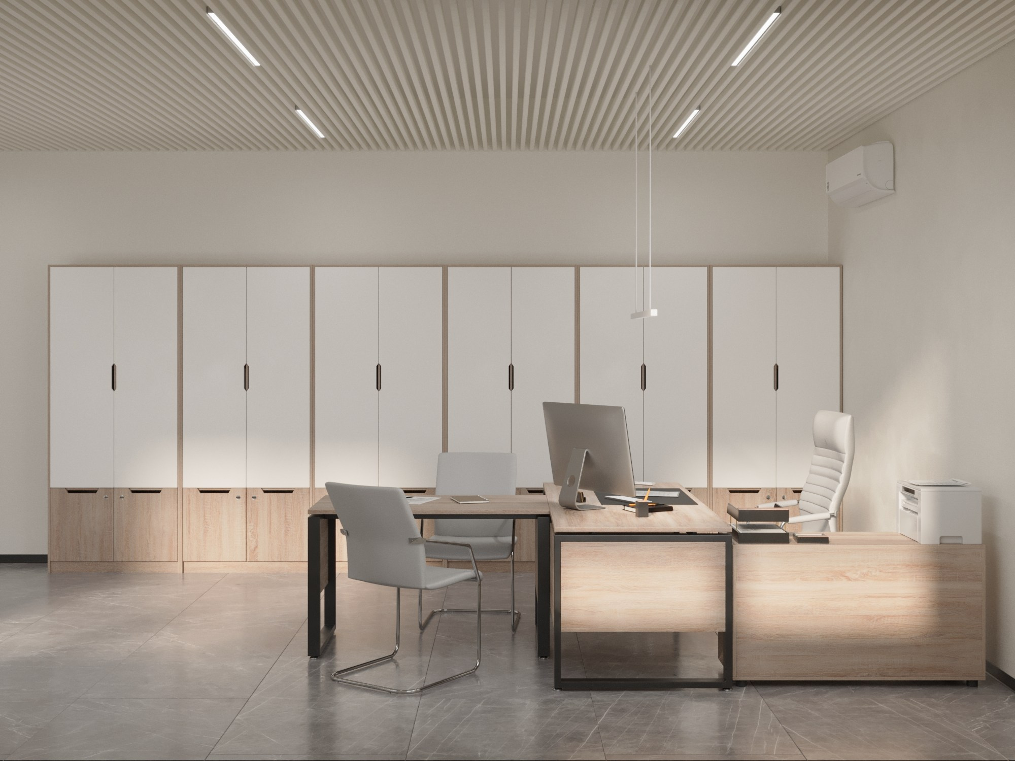 Кабинет главного бухгалтера. 3D-дизайнер Кристина Пуляевская