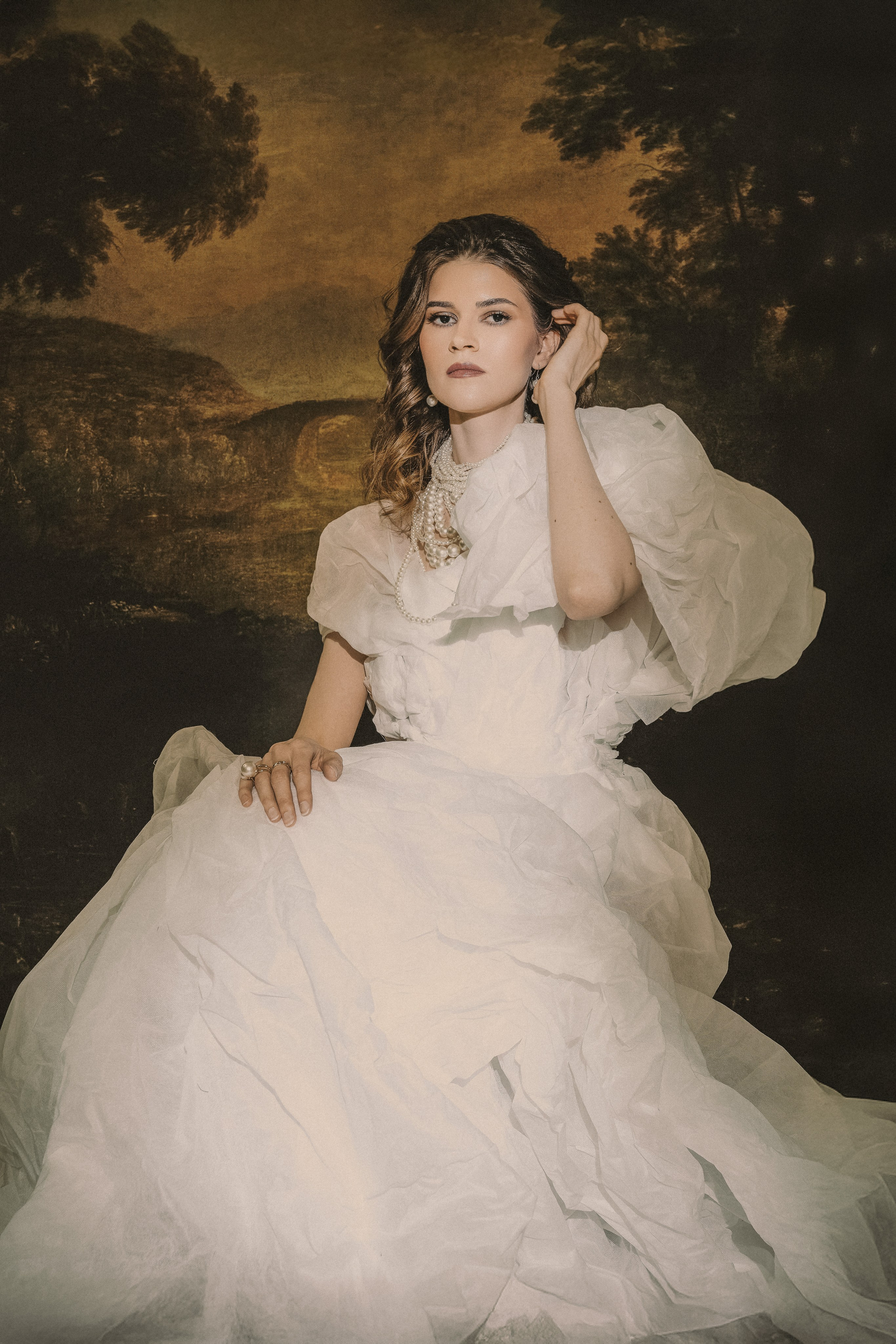 Съемка с использованием световой кисти. Портретный фотограф в Санкт-Петербурге Дария Сыч