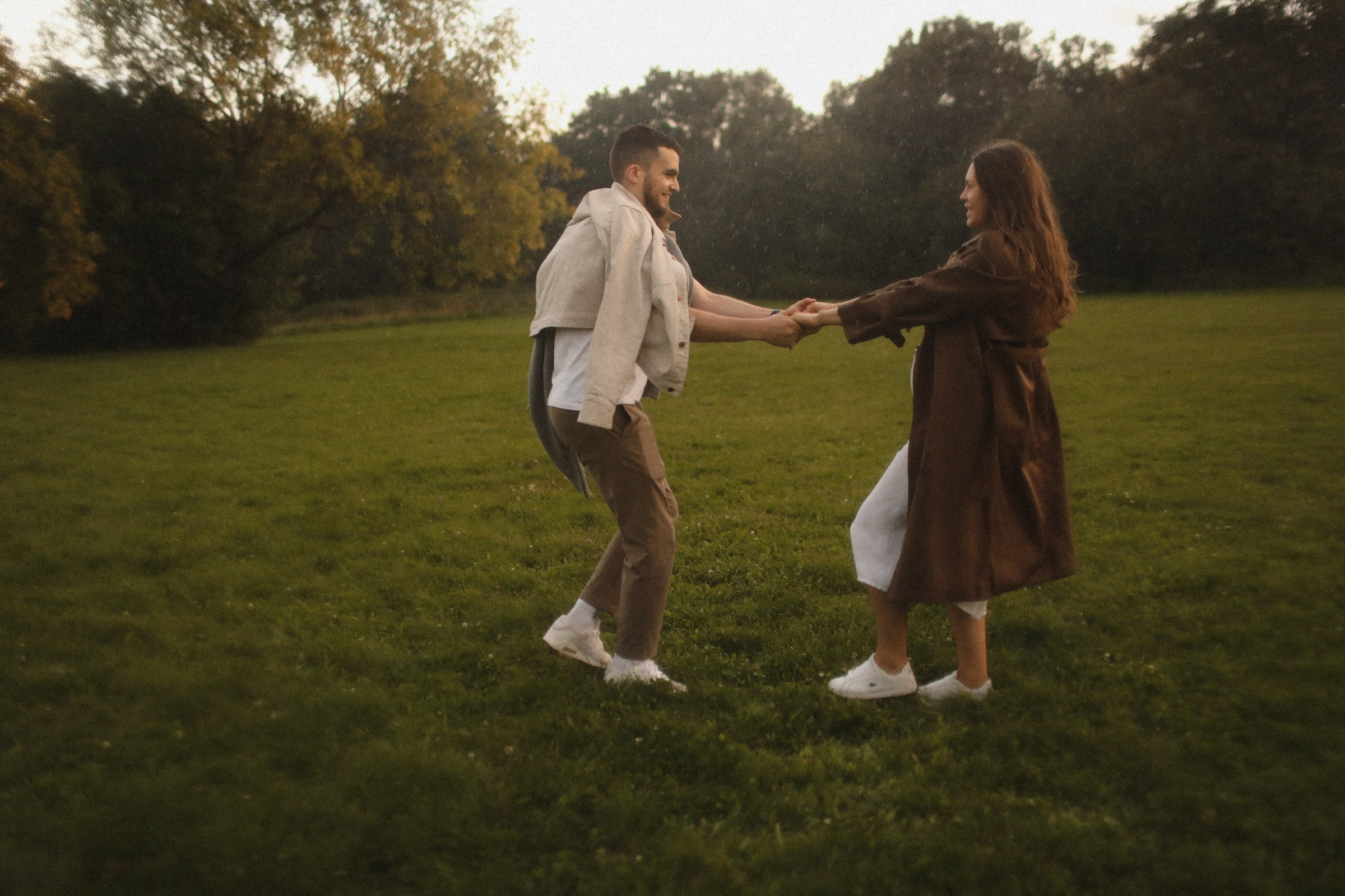 Трое под дождём. Семейный фотограф в Москве Алевтина Носова