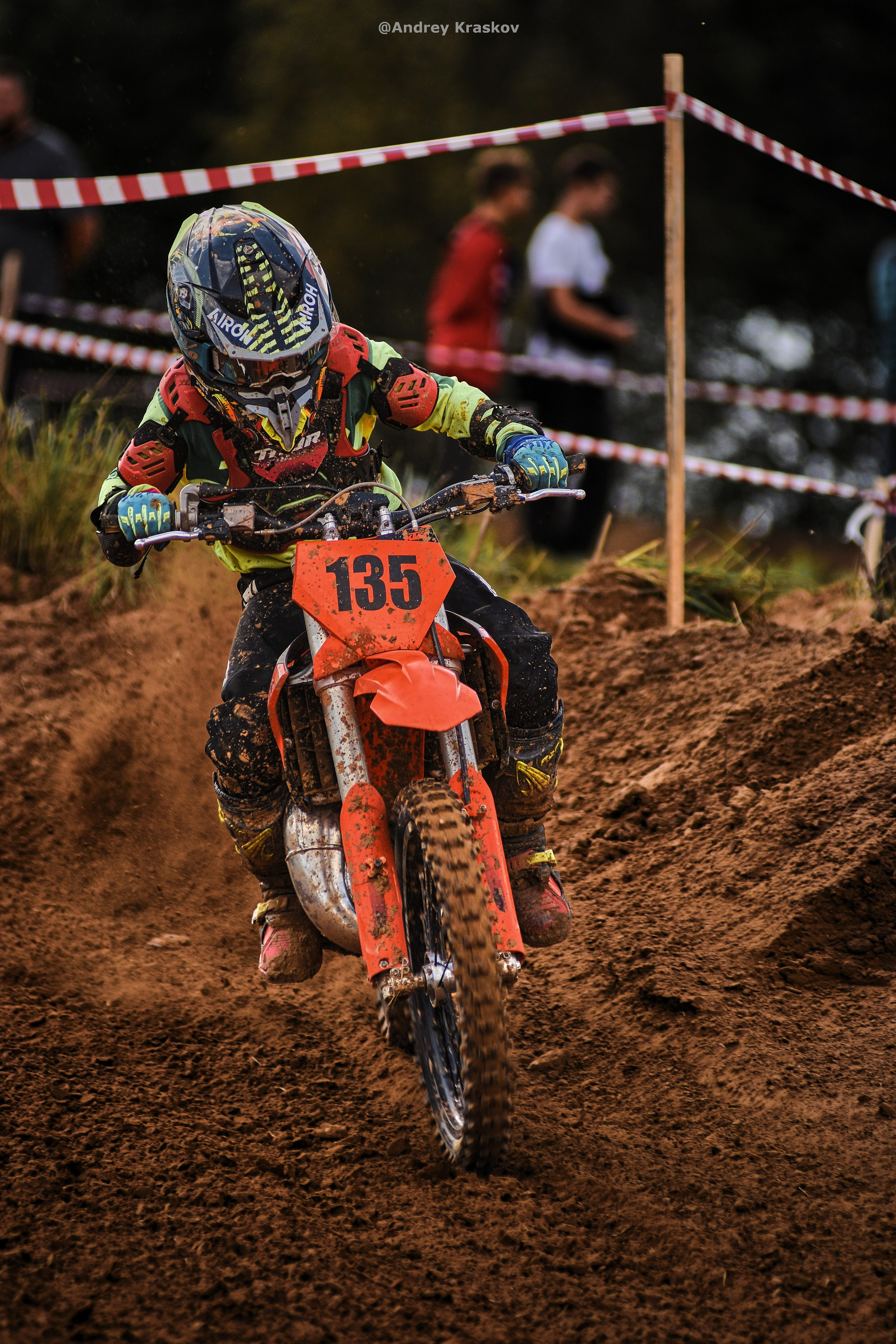 Мотокросс в городе Чкаловск. Фотограф Красков Андрей