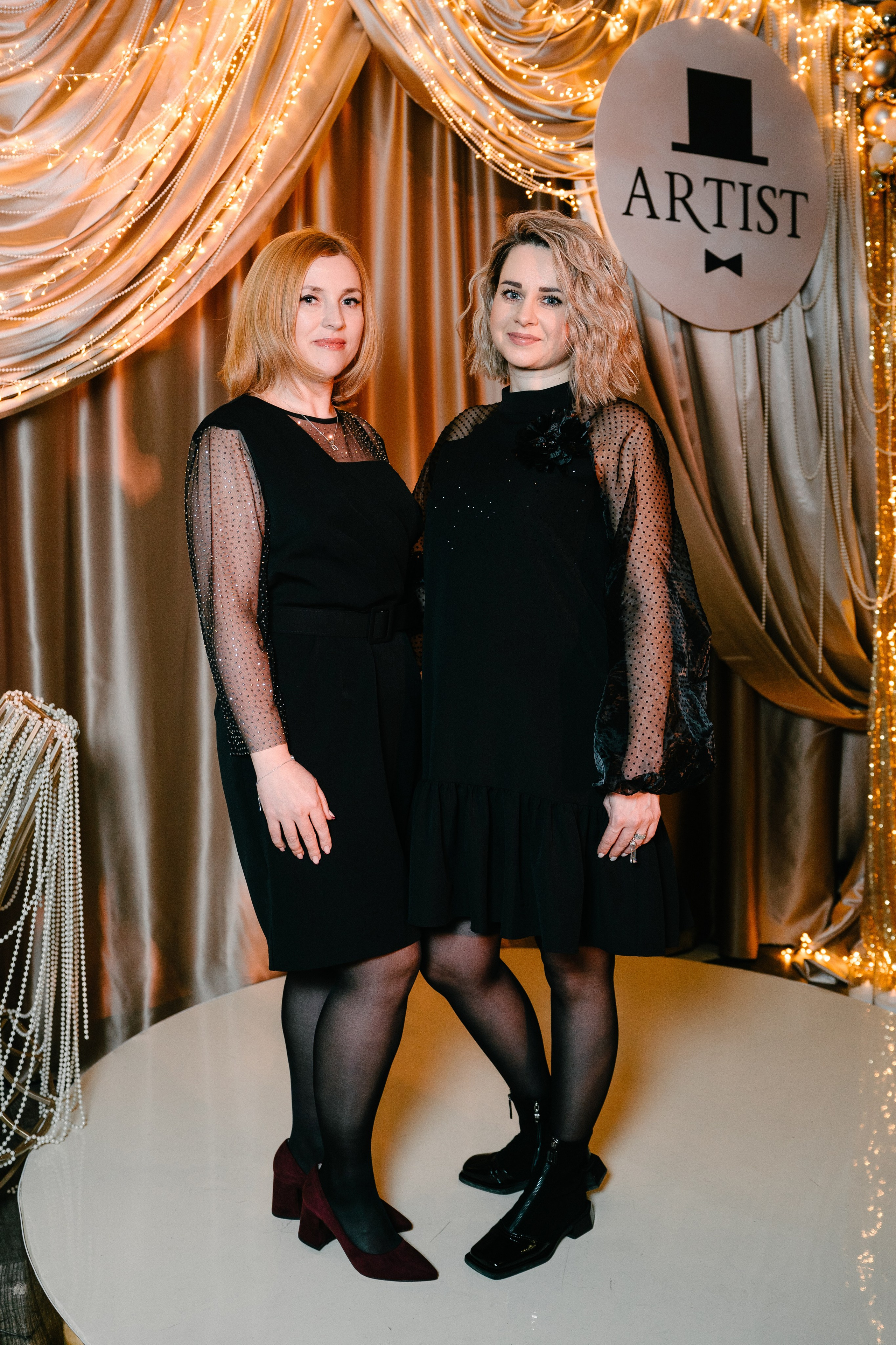 Новогодний вечер в Артисте. Свадебный и семейный фотограф в Воронеже Анастасия Бойко