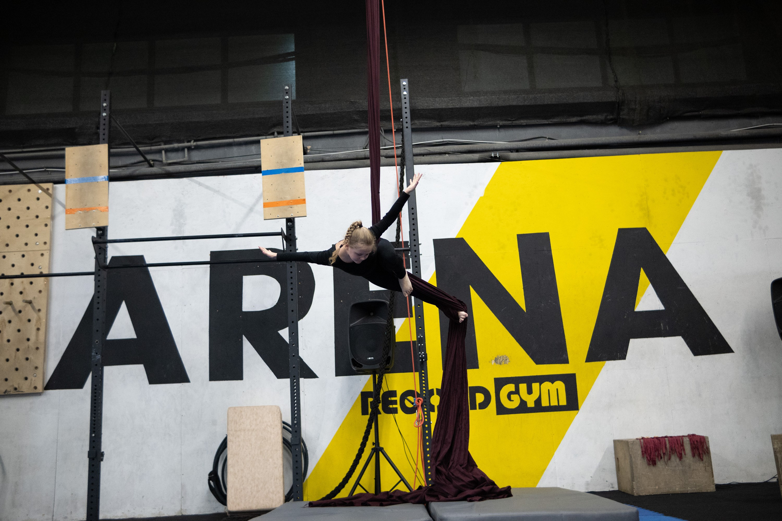 Внутриклубные соревнования по воздушной гимнастике 02.04.23