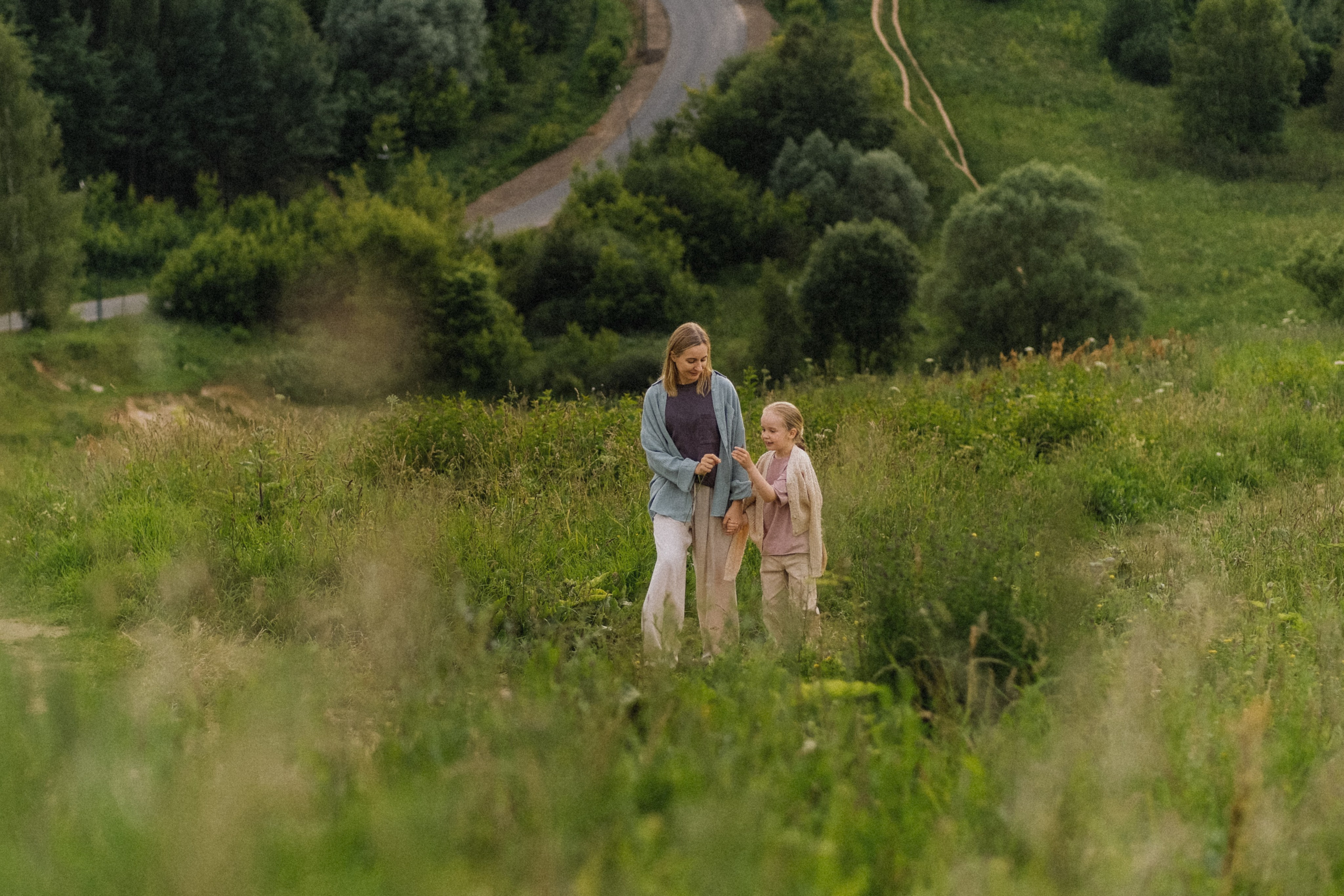 Семя Есении и Эмилии. Семейный фотограф Москва