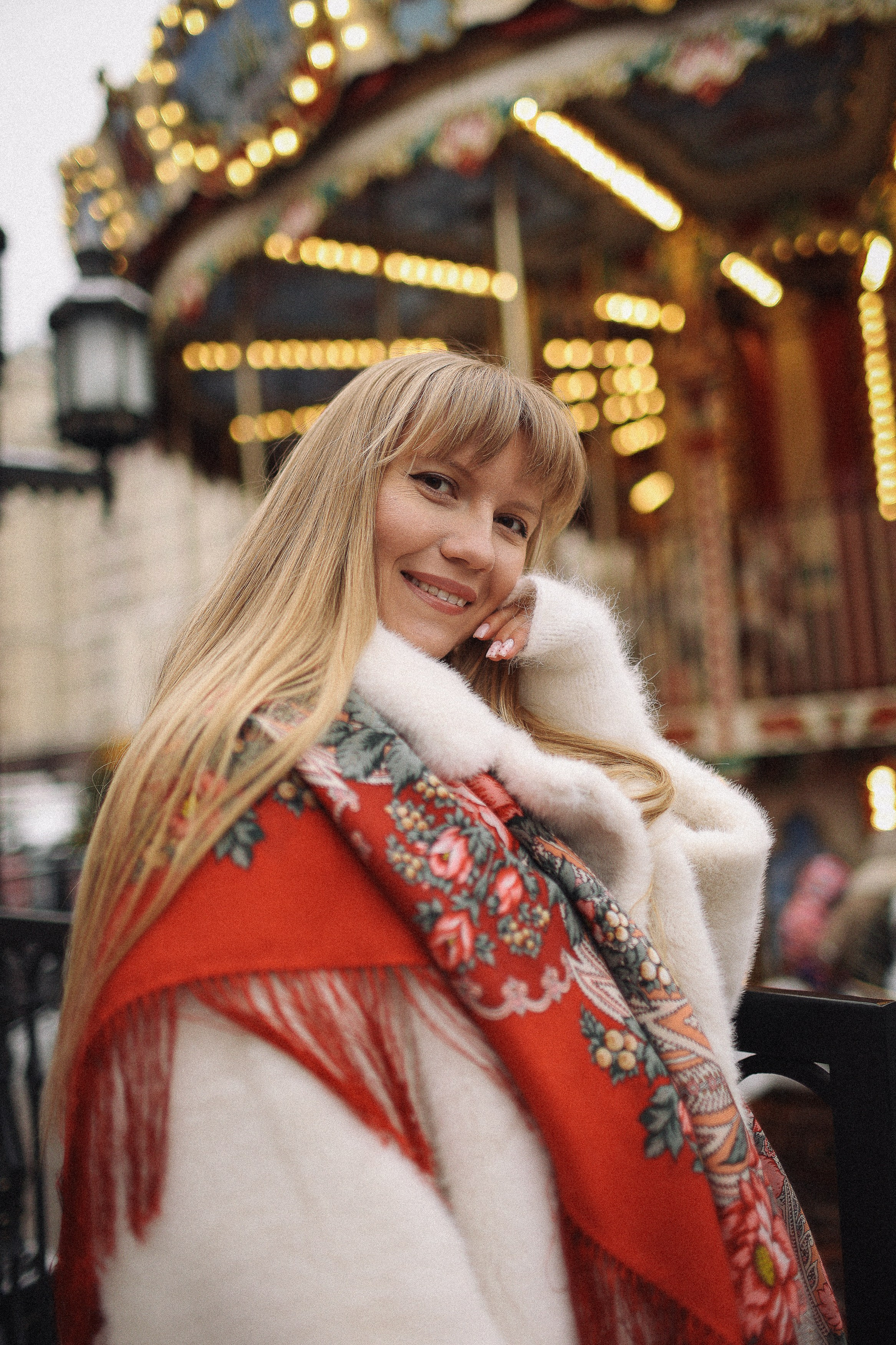 Новогодняя фотосессия на Гум Ярмарке. Фотограф Владимир Москва