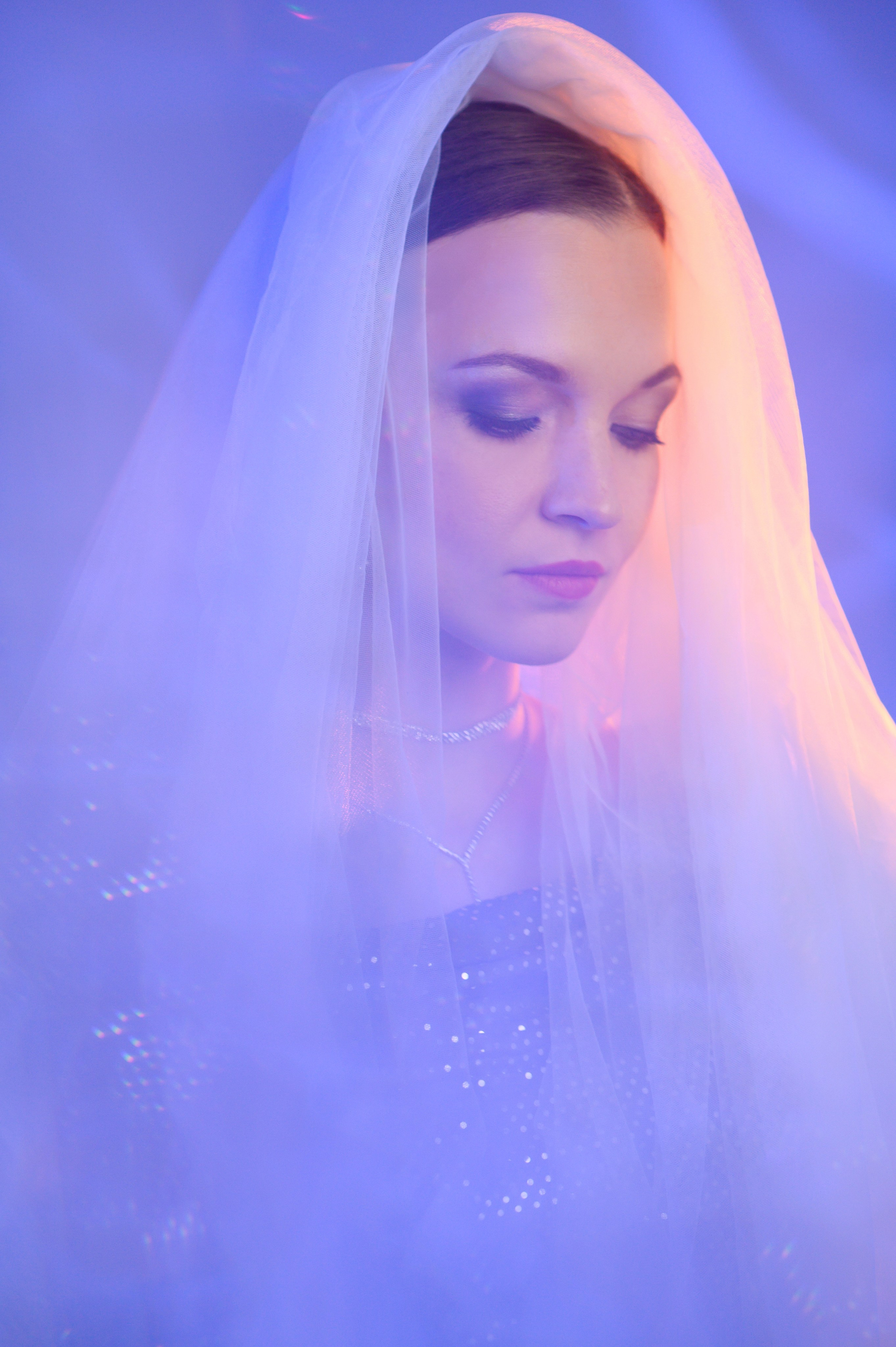 Портретная фотосессия с гибким зеркалом