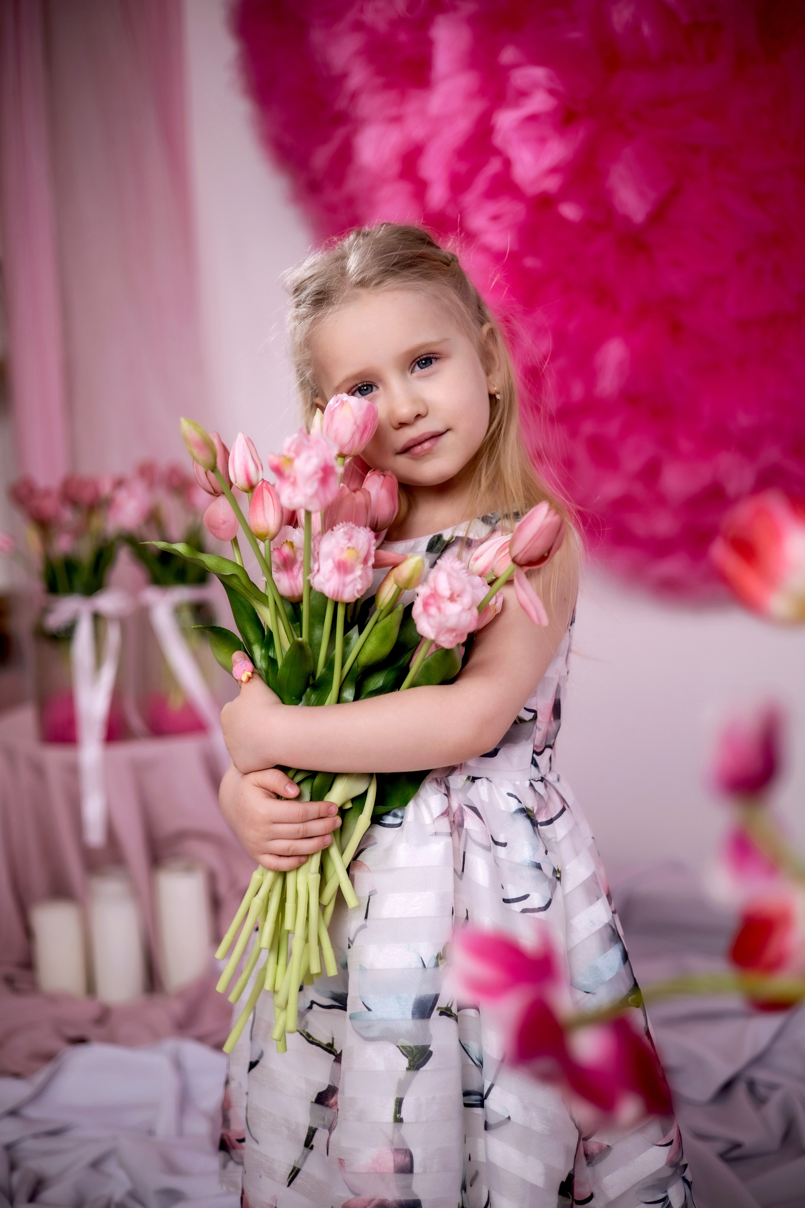 Мама и дочка. Фотограф Надежда Лукьянова