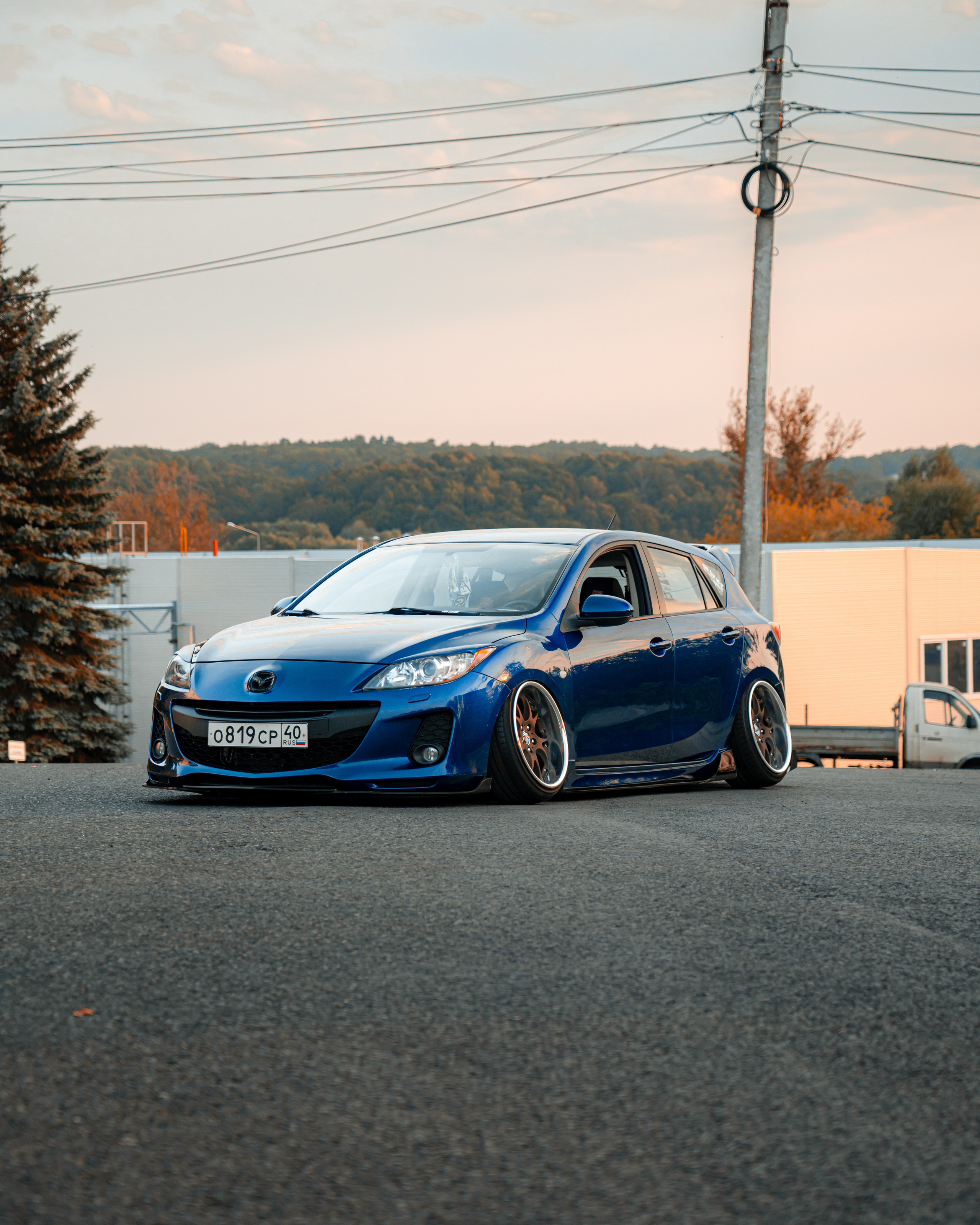 Mazda 3 BL Stance. Vlad Trykov