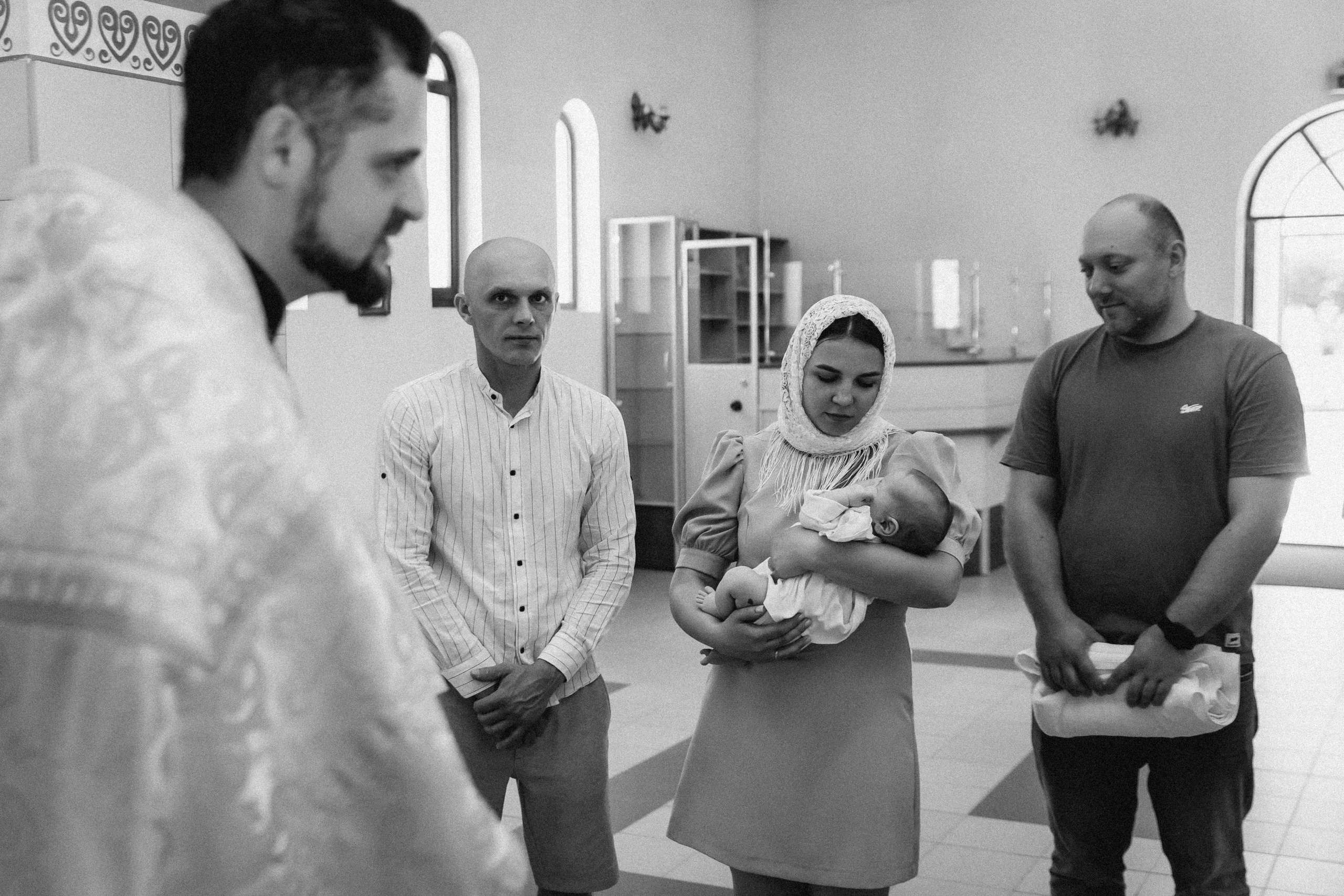 Крещение Ксении. Семейный фотограф Минск Усова Ольга