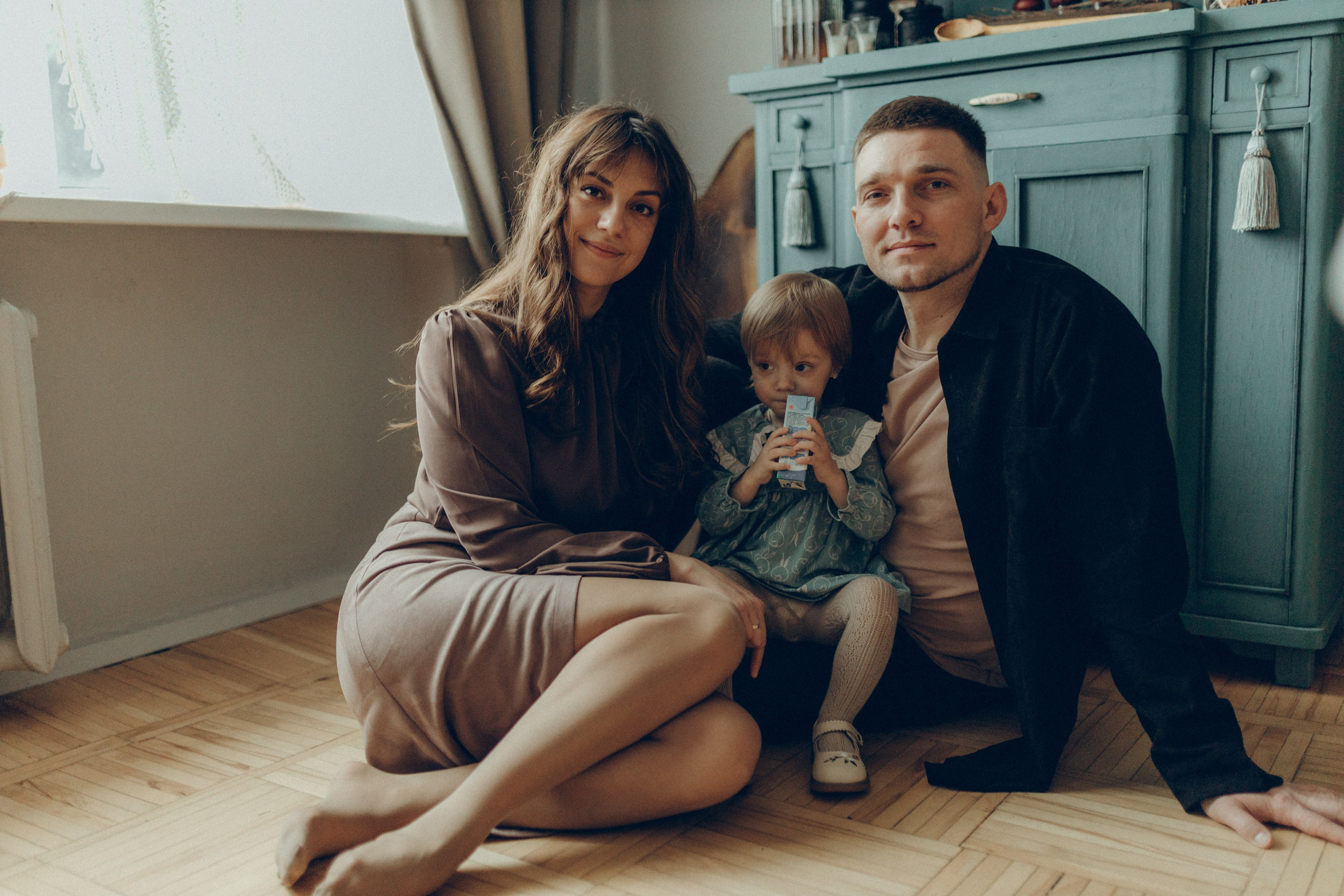 Алла, Кирилл и Катюша. Семейный фотограф и фотограф на роды в Ростове-на-Дону Мухина Виктория