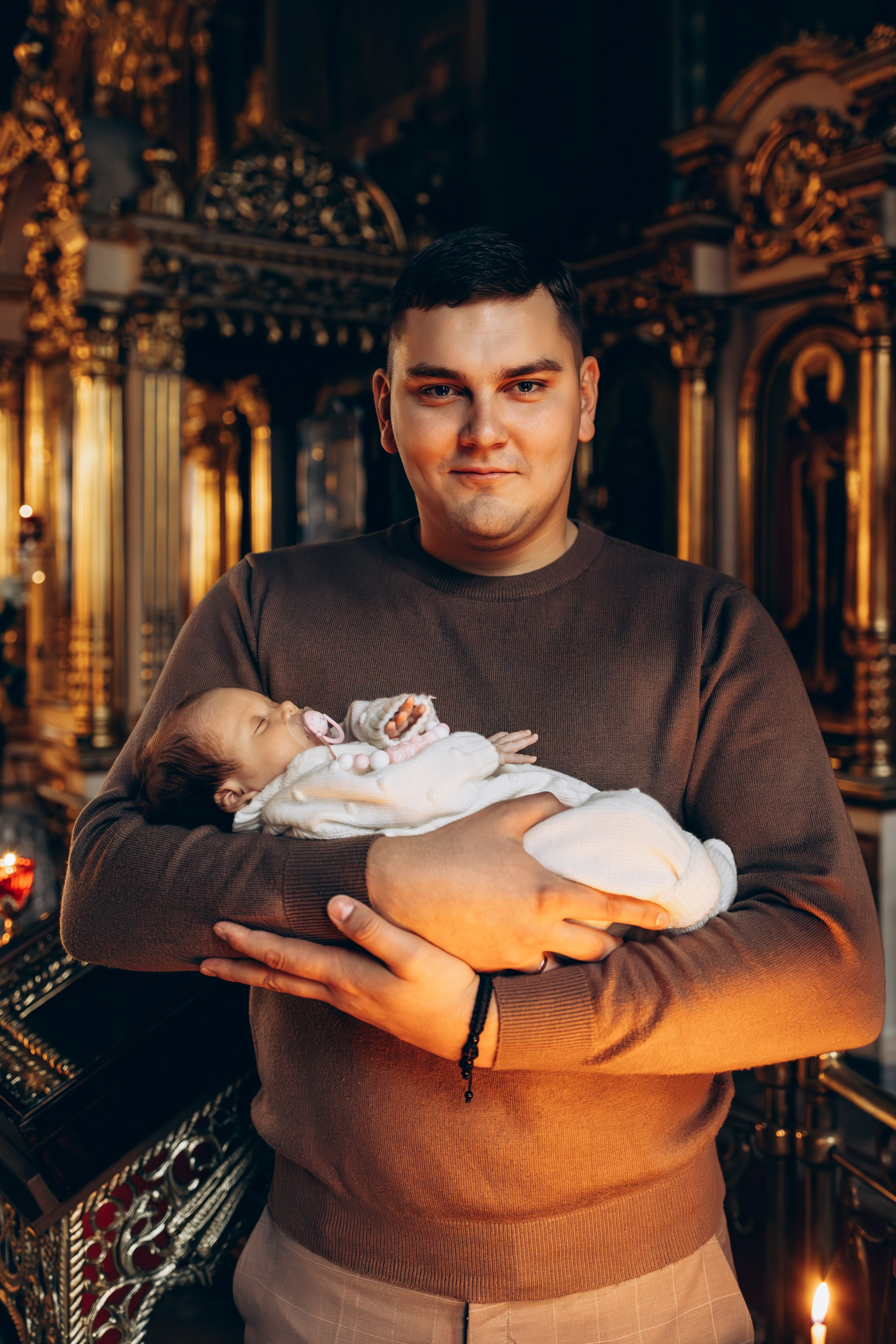 Крещение в Храме Воскресения Словущего в Даниловской Слободе. Главная