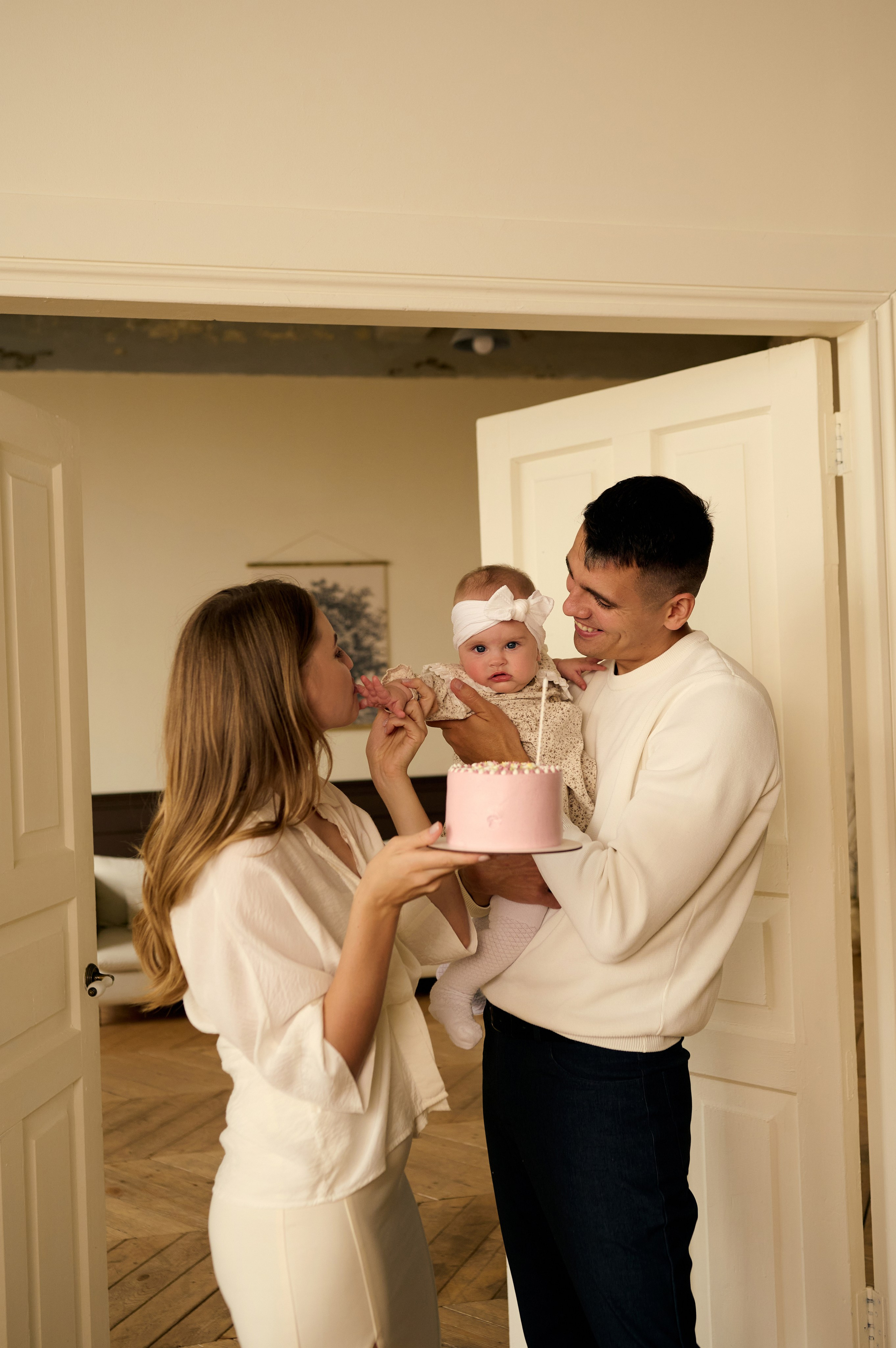 Анечка и Стас с Алиночкой. Фотограф в Краснодаре Скубицкая Альбина