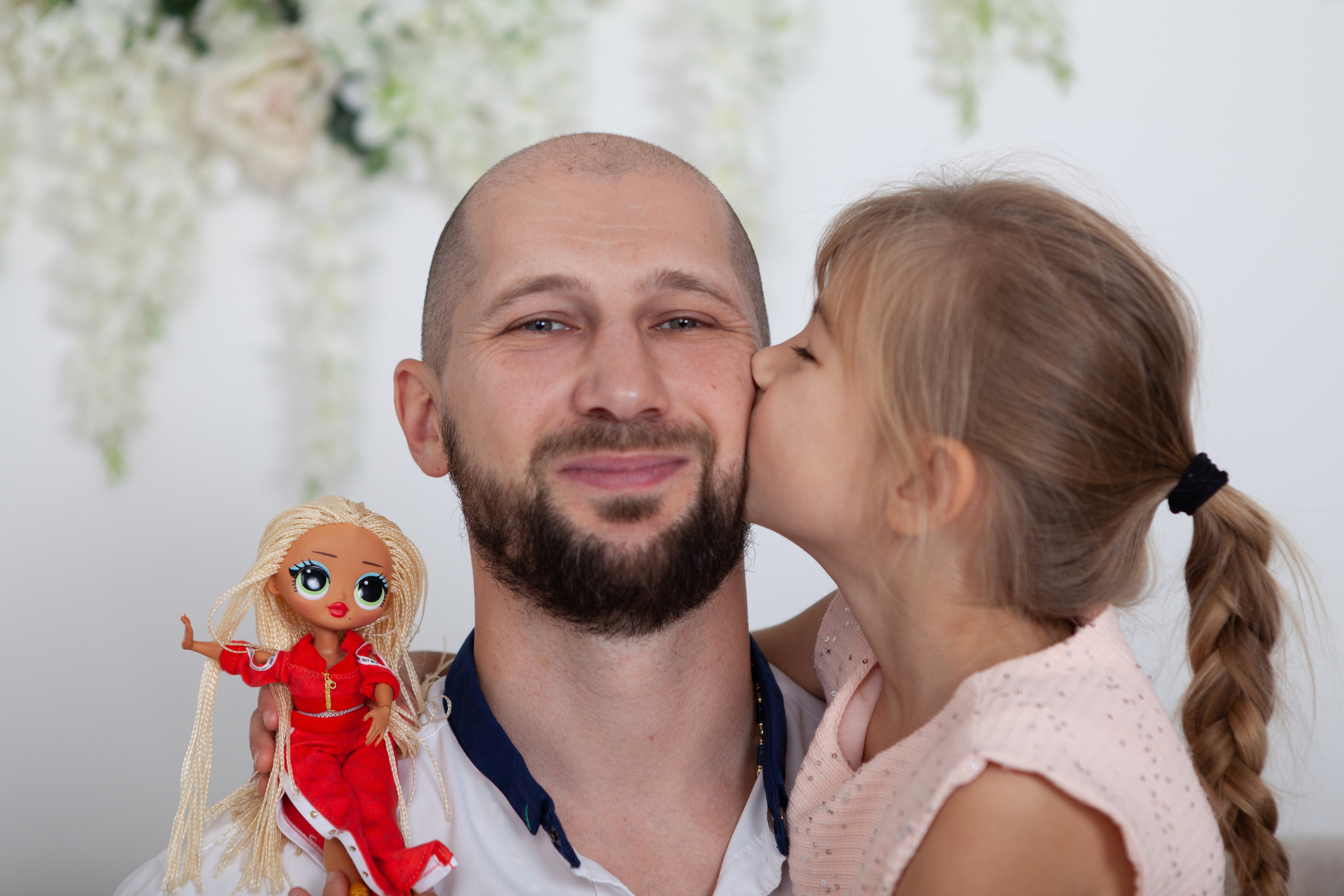 Идеи семейной фотосессии в студии с детьми. Фотограф в Сочи Тиунова Маргарита и Тиунов Евгений