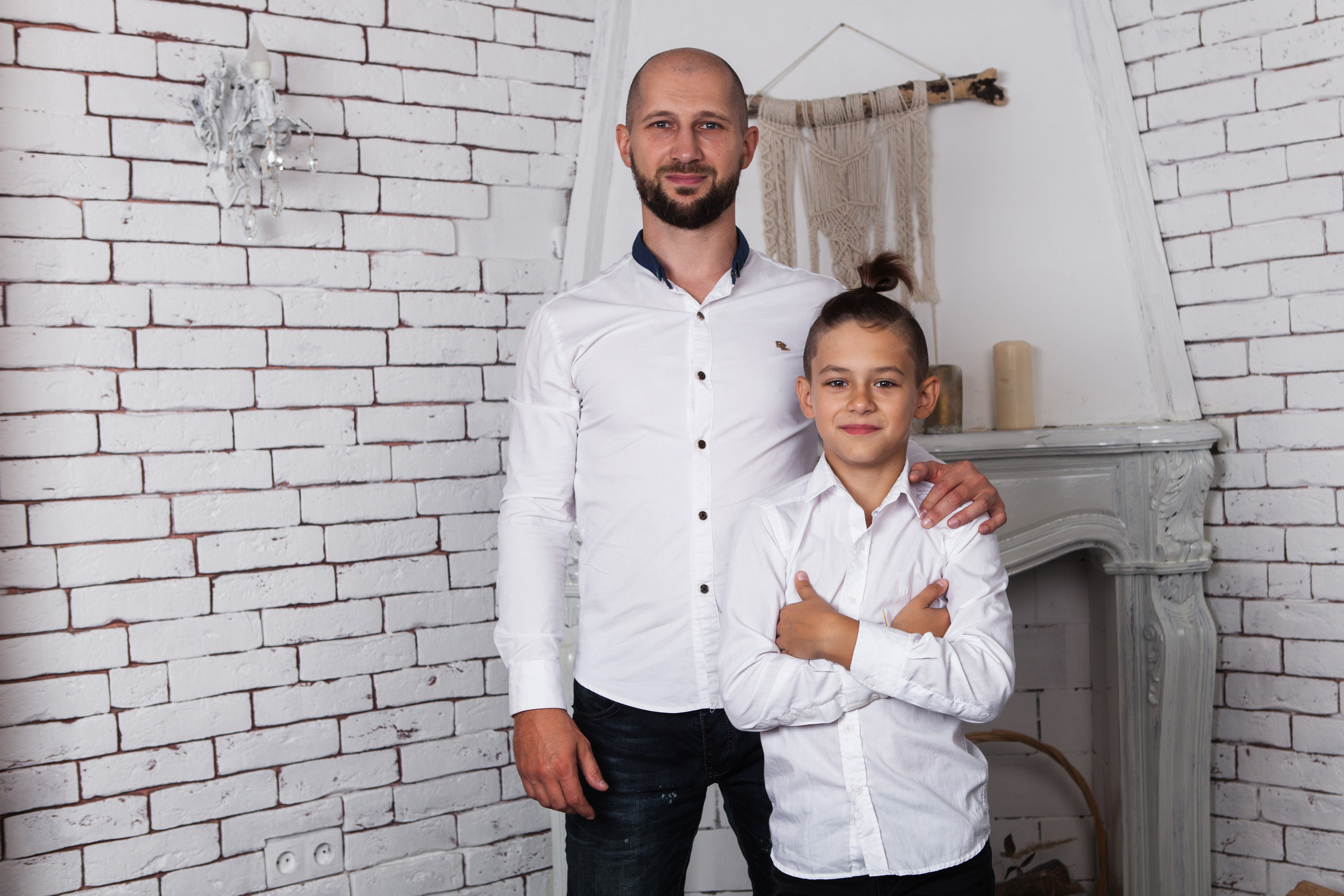 Идеи семейной фотосессии в студии с детьми. Фотограф в Сочи Тиунова Маргарита и Тиунов Евгений