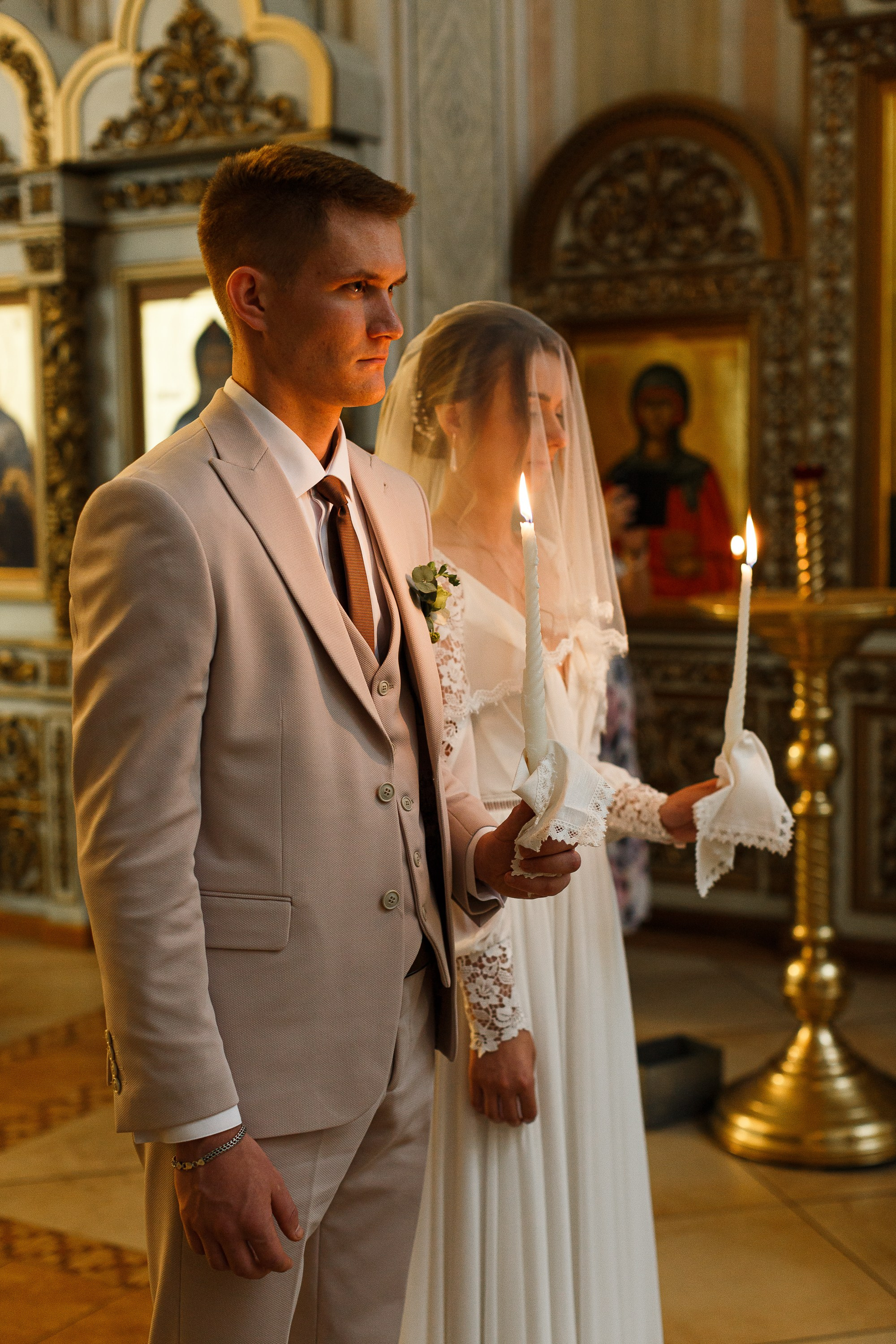 Венчание в храме Живоначальной Троицы на Шаболовке