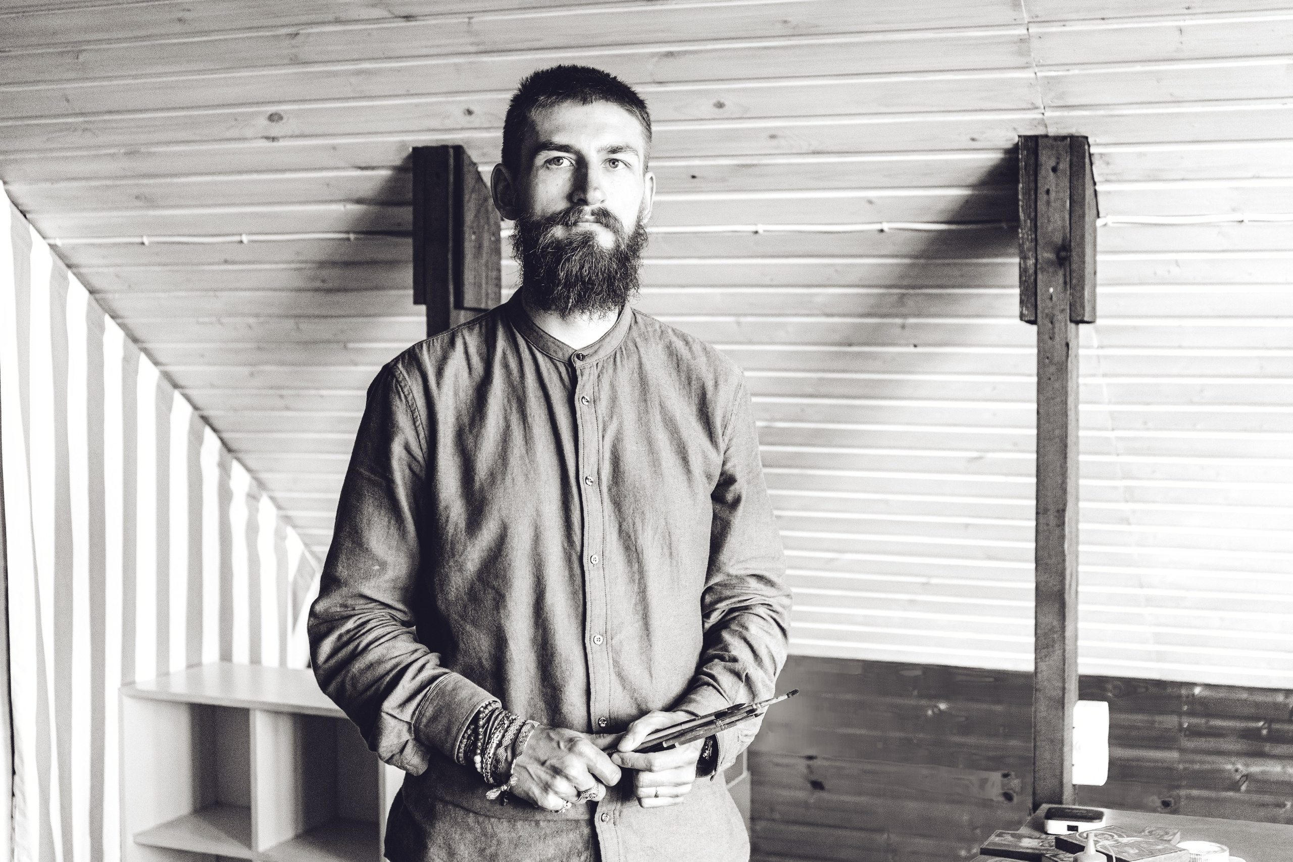 Мастер иконописец. Фотограф Нижний Новгород