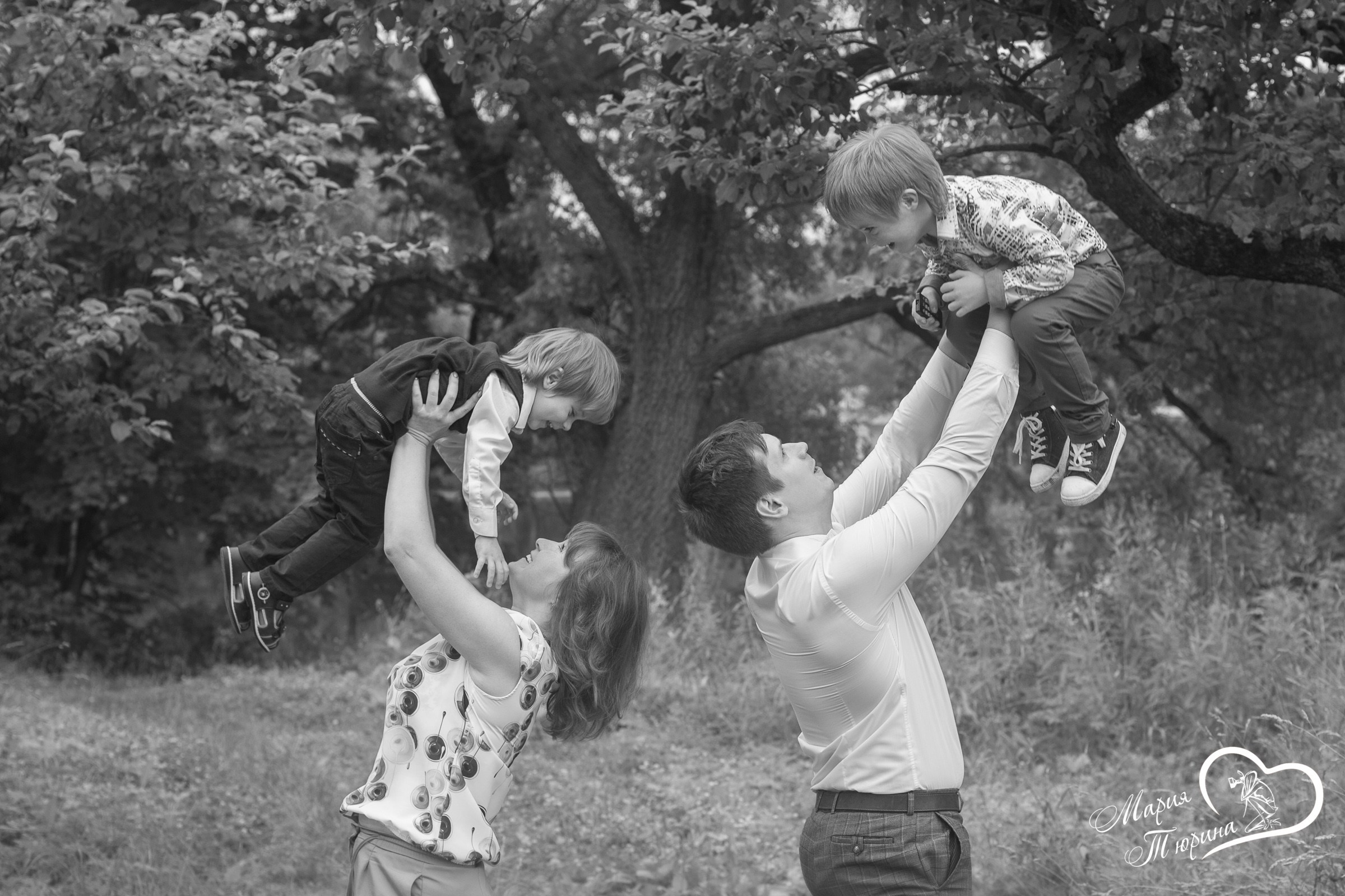 Семейная прогулка. Свадебная фотосъёмка в Москве, Туле