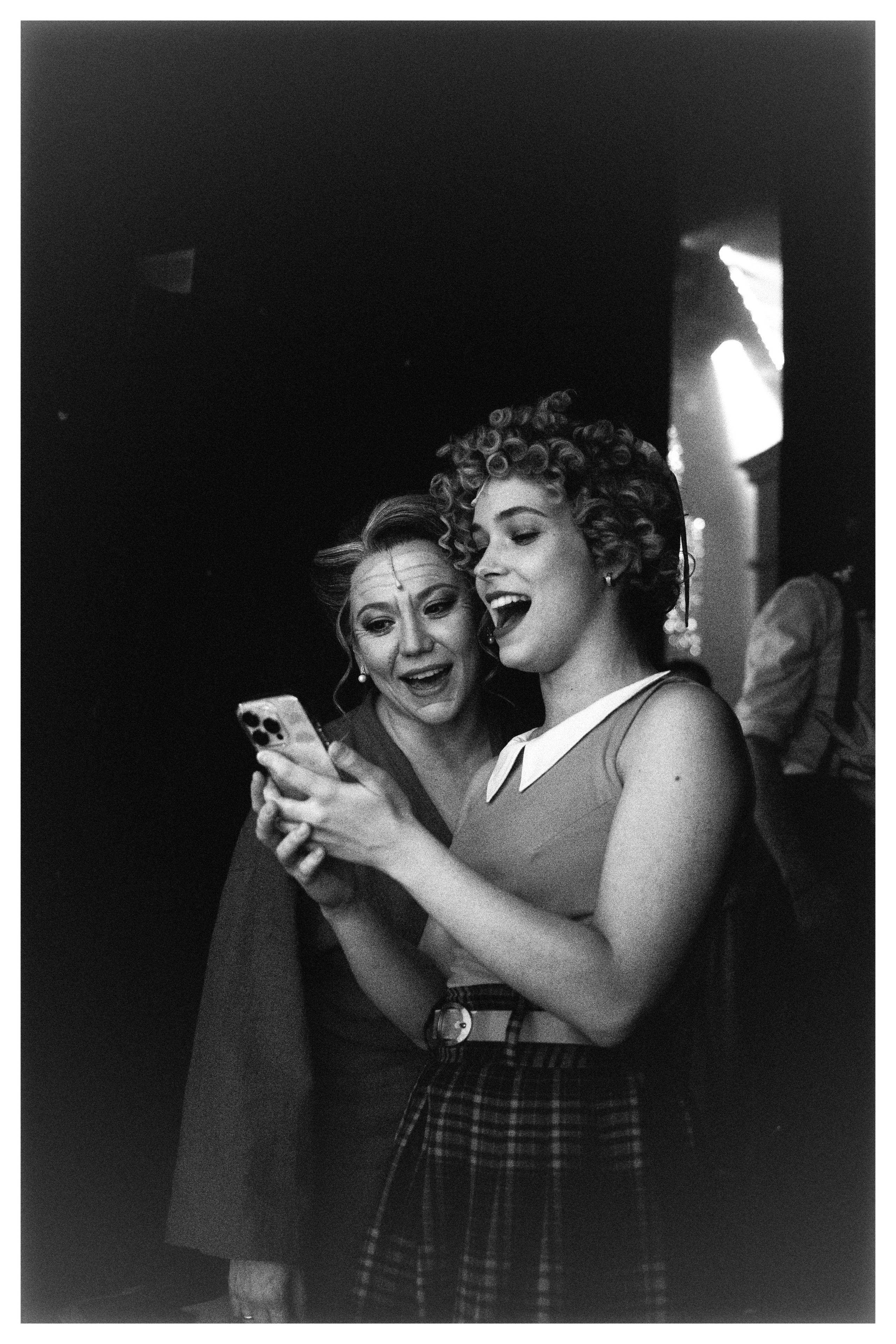 Theatre backstages. Portrait and backstage photographer Nina Crane