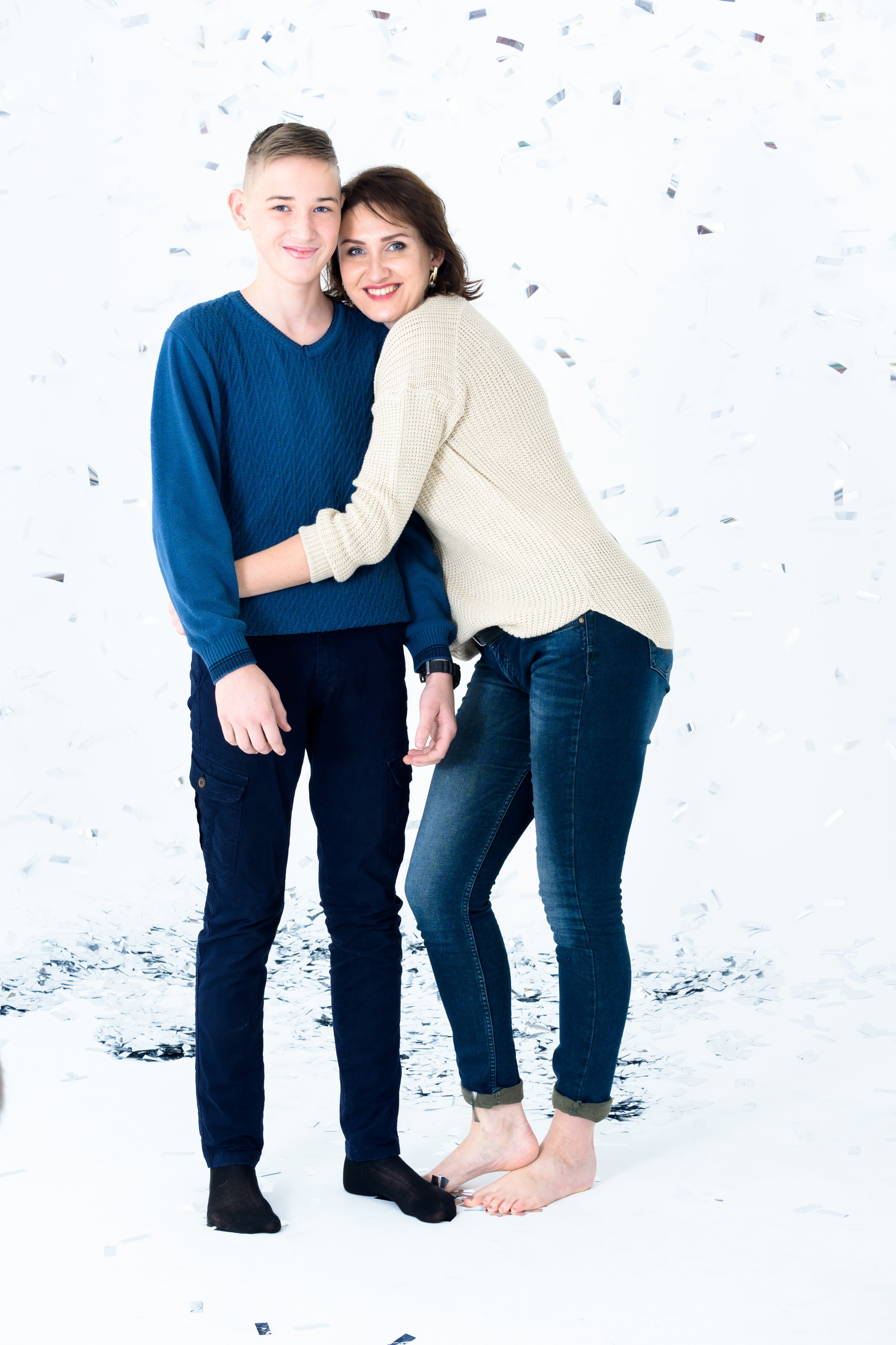 Katya and the family. Fotograf Dmitrii Donets