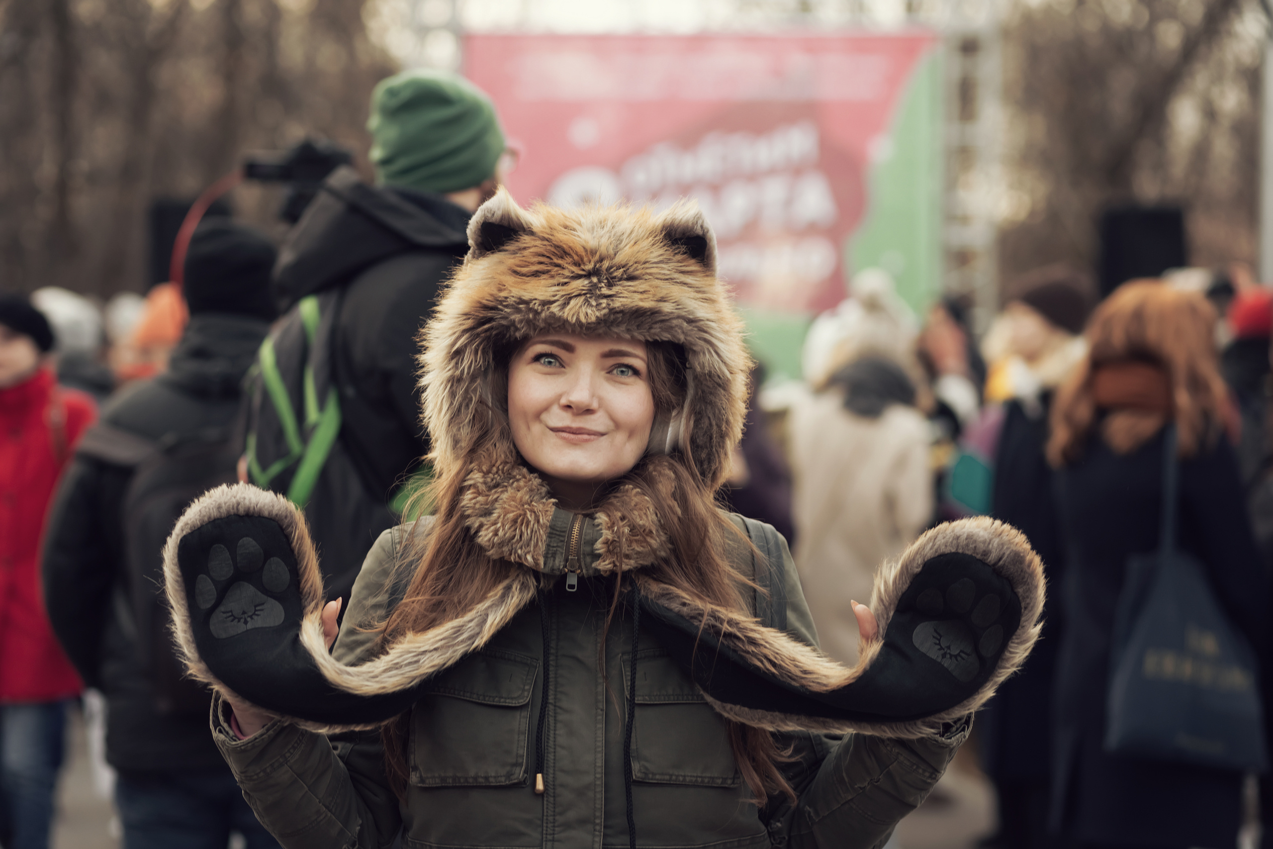 Портреты митинга 8.03.2020 «Сокольники»