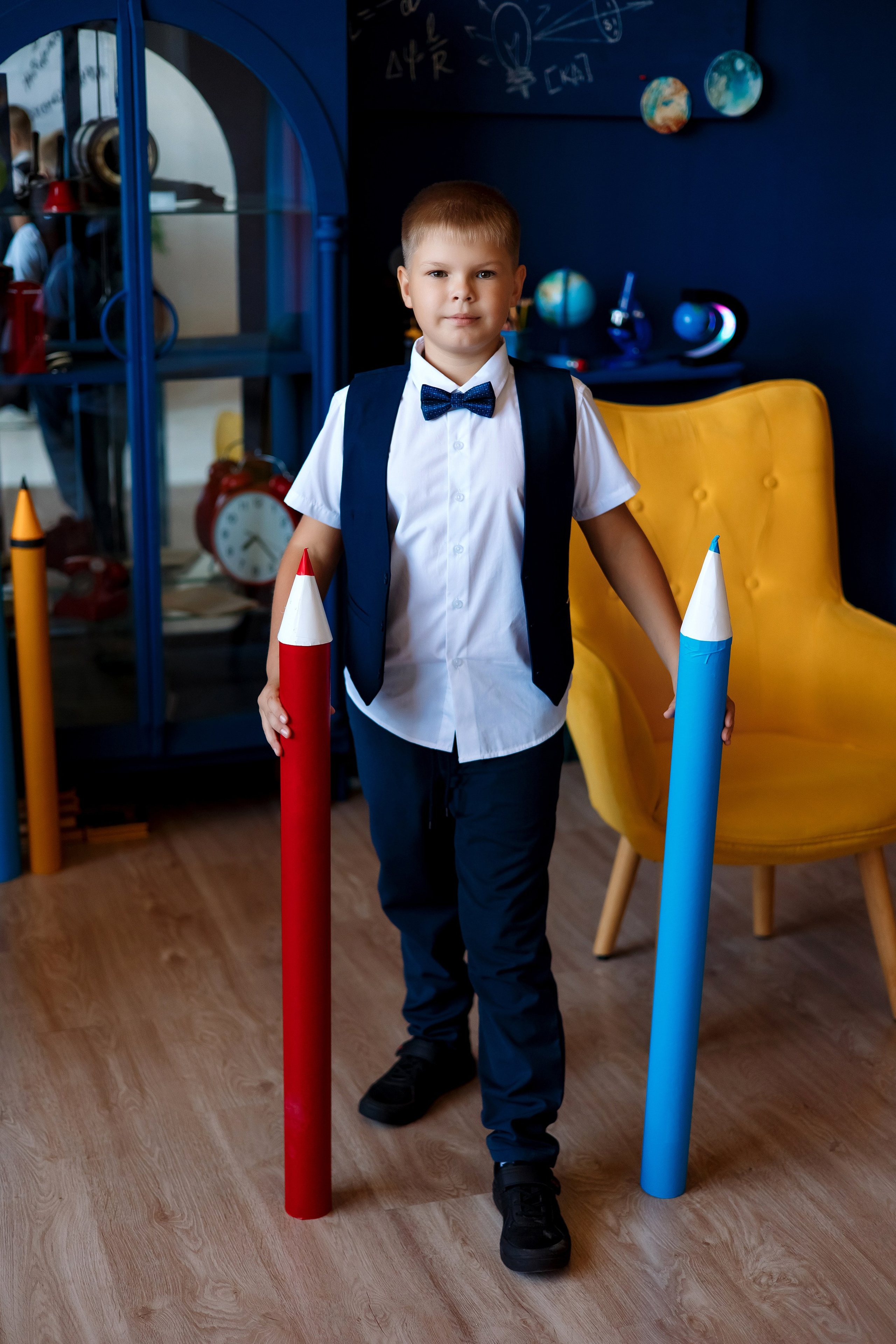 4 класс фотосессия в фотостудии. Фотограф Любовь Корниенко, Примоский край