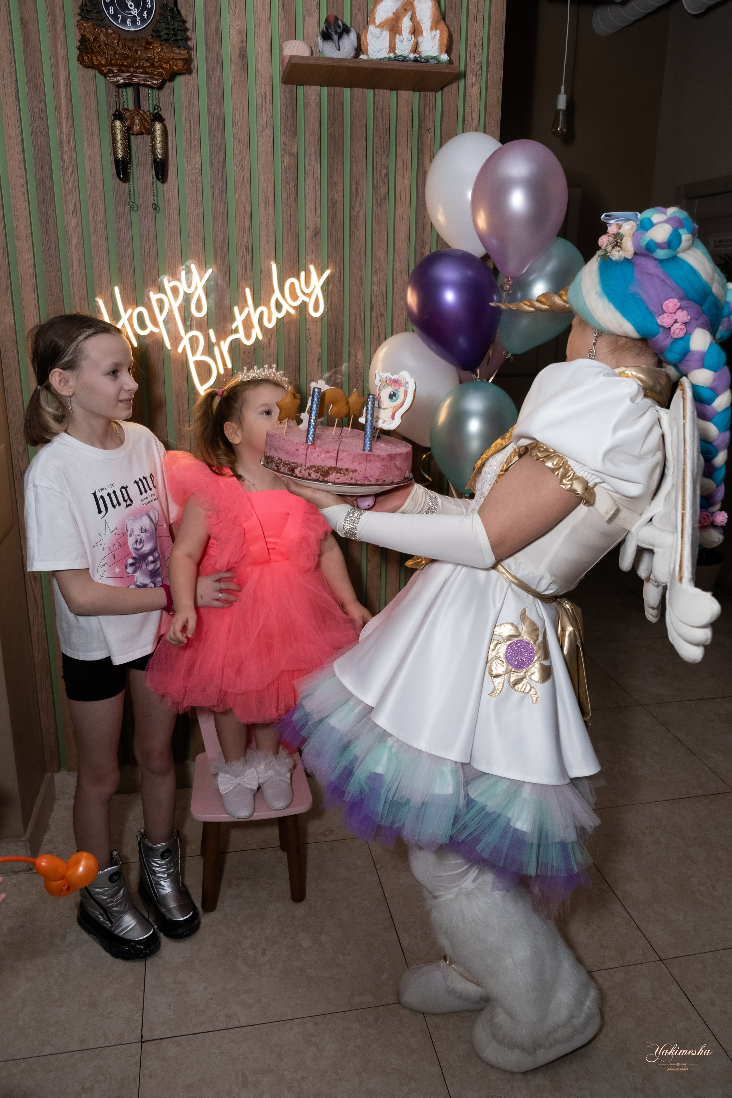 День рождение ребенка. Семейный и женский фотограф в Санкт-Петербурге