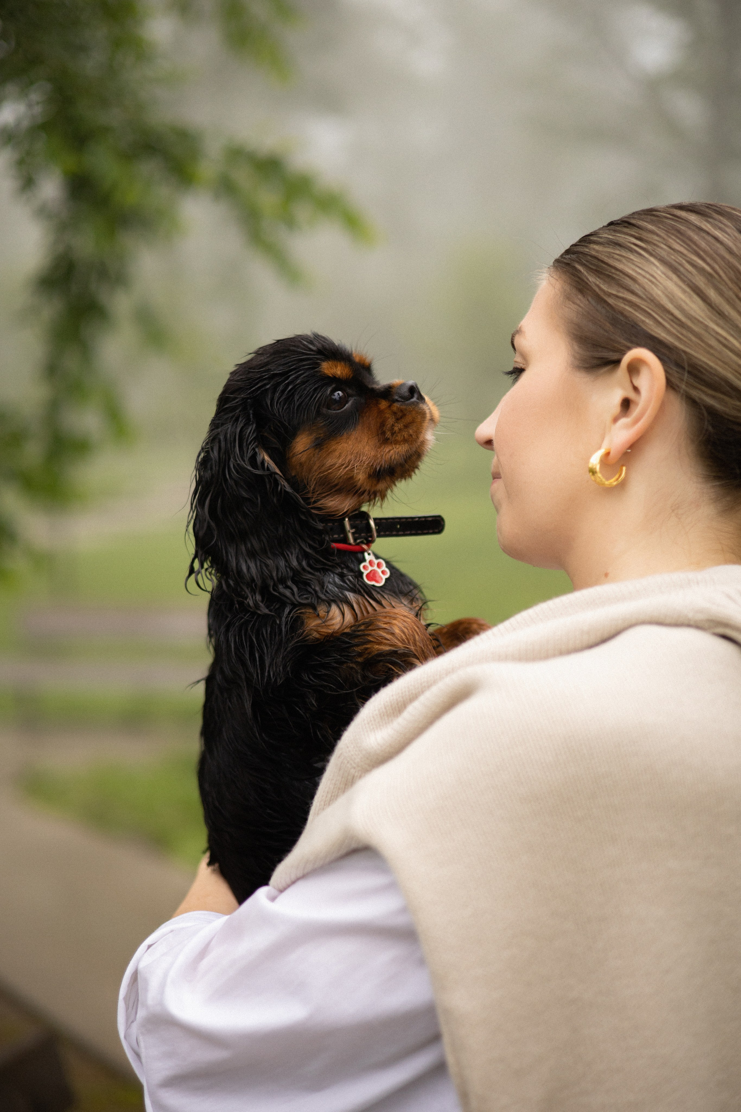 Алёна и Каспер. Фотограф — анималист Владивосток, Алина