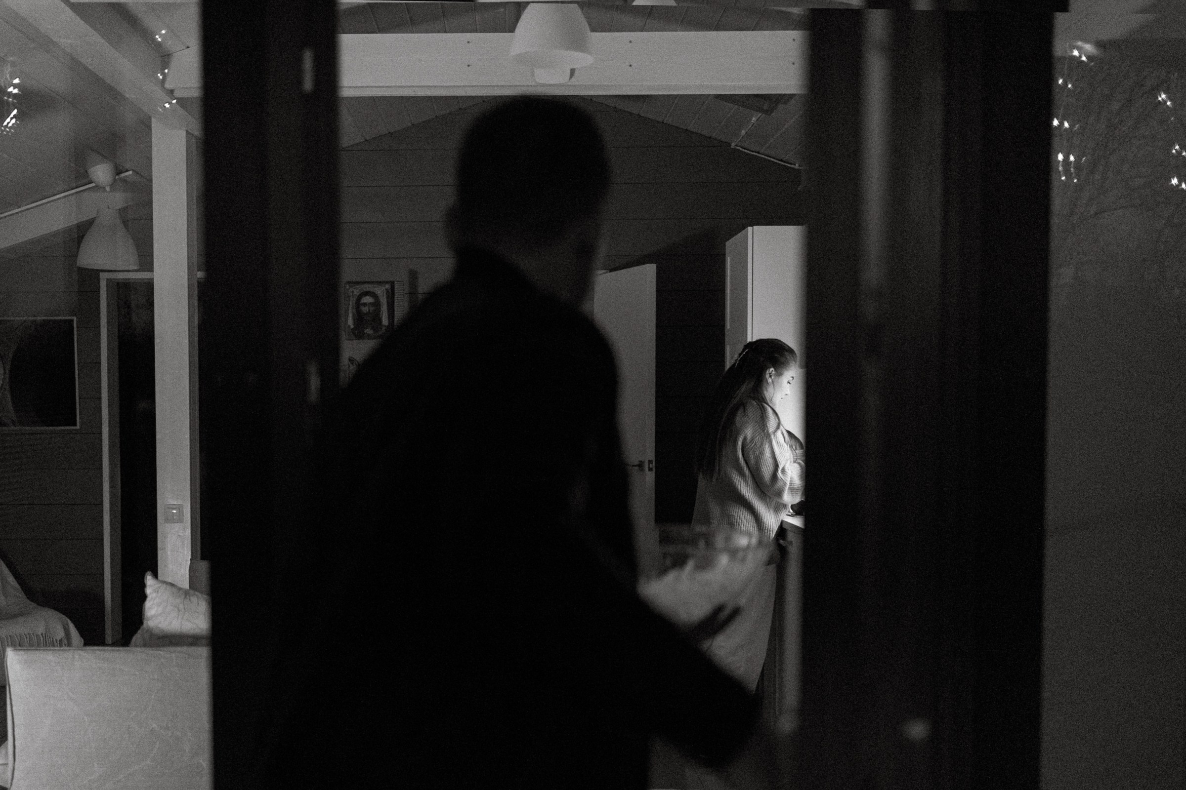 Ушел или пришел. Фотограф Daria Wilner