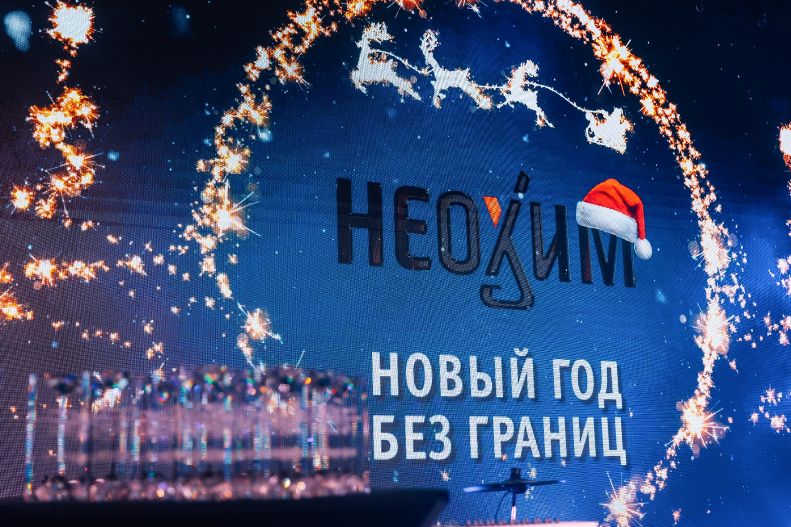 Компания «НЕОХИМ» Новый Год без границ. Портфолио свадебного фотографа. Роман Каргаполов