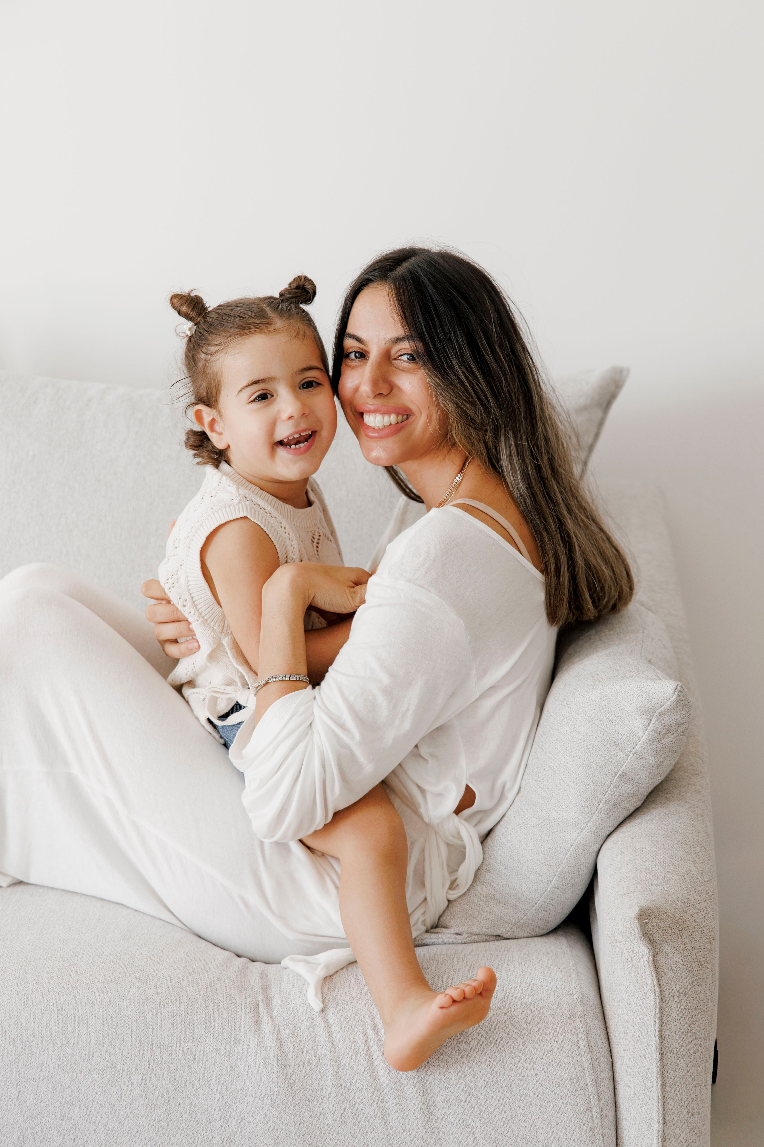 Family photoshoot at home. Главная