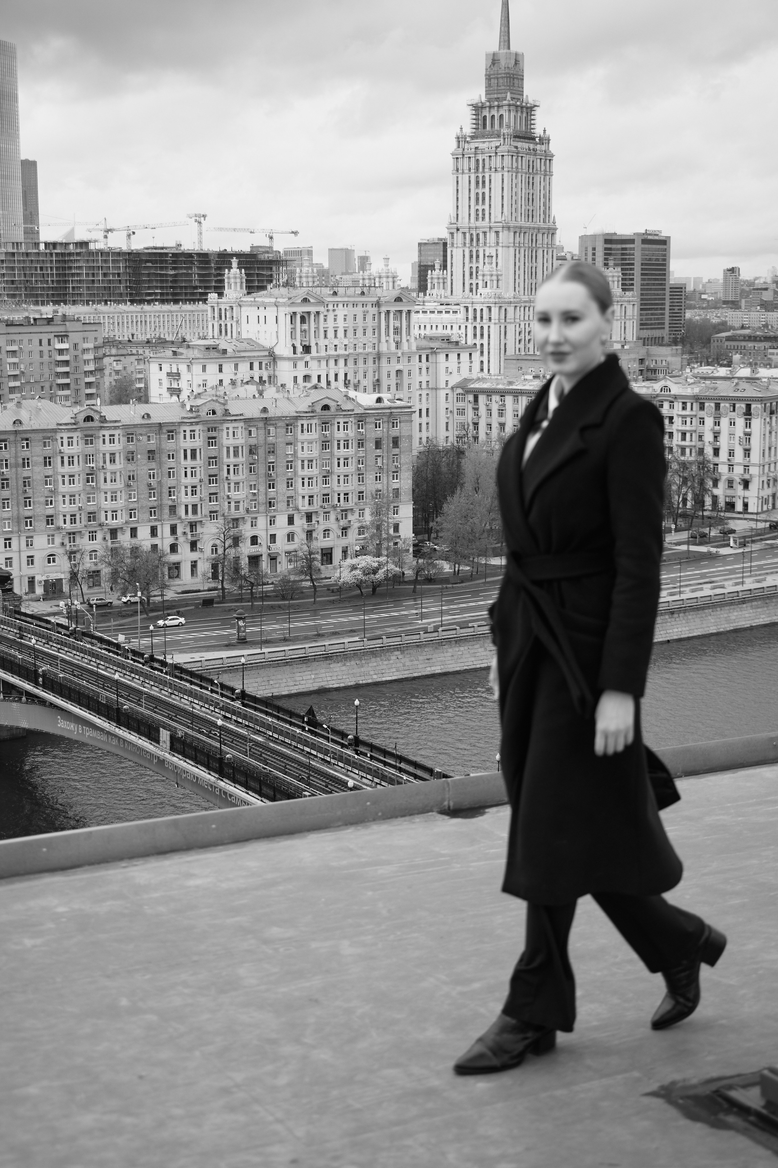 На крышах. Фотограф в Москве Дарья