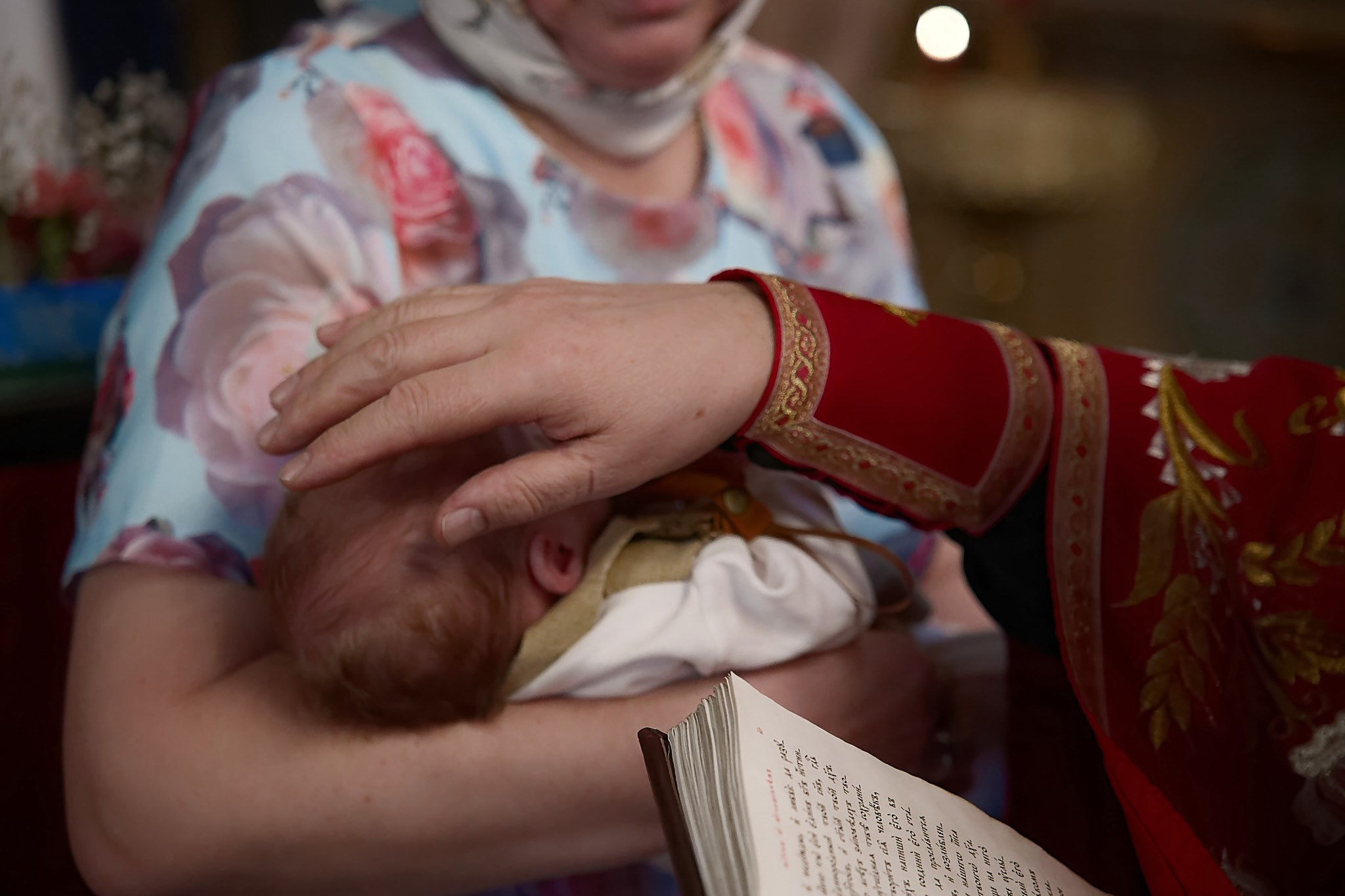 Таинство Крещения на Светлой Седмице. Фотограф в Москве